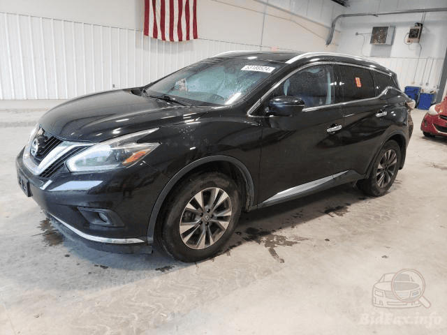 РОЗІБРАЛИ Nissan Murano S 2018 Black 3.5L