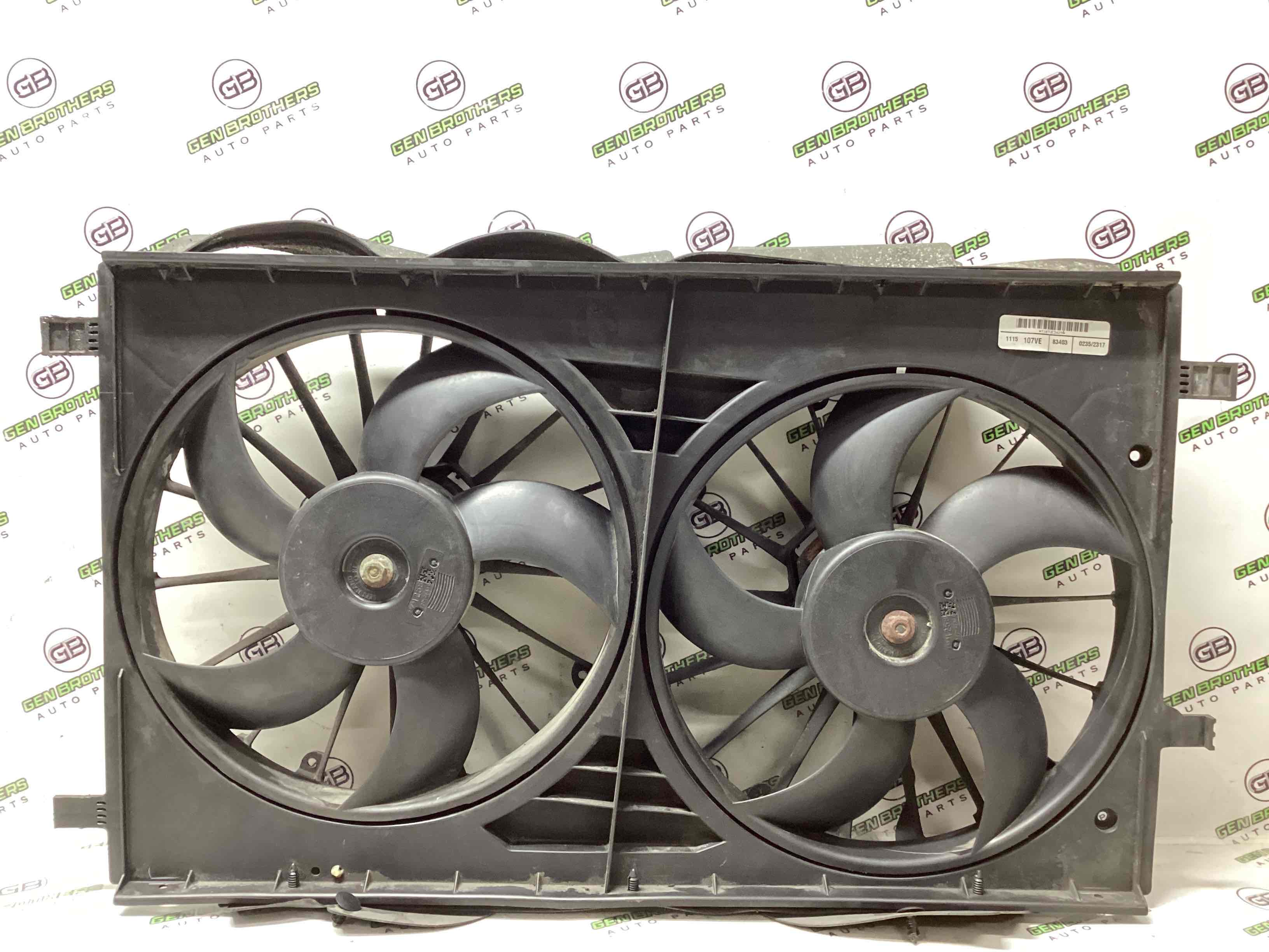 Вентилятор радіатора, вентилятори