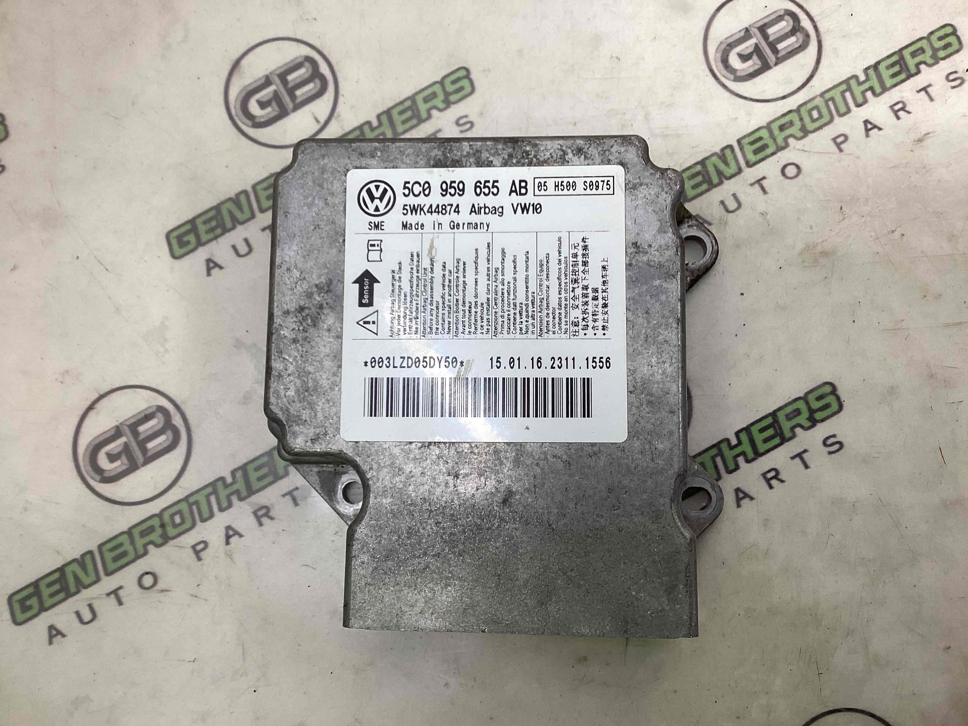 Модуль srs airbag комп'ютер подушок безпеки