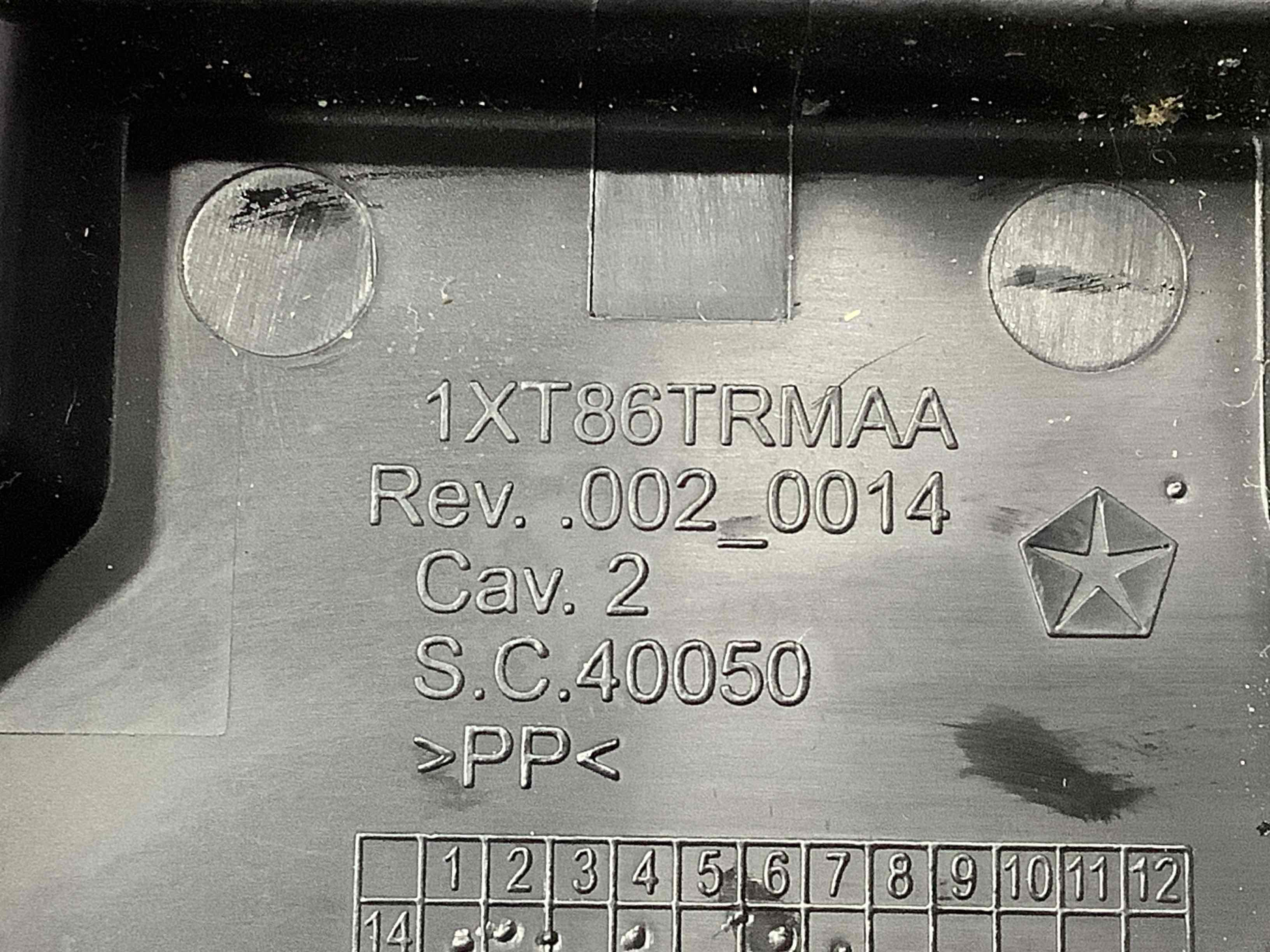 Пластикові елементи салону