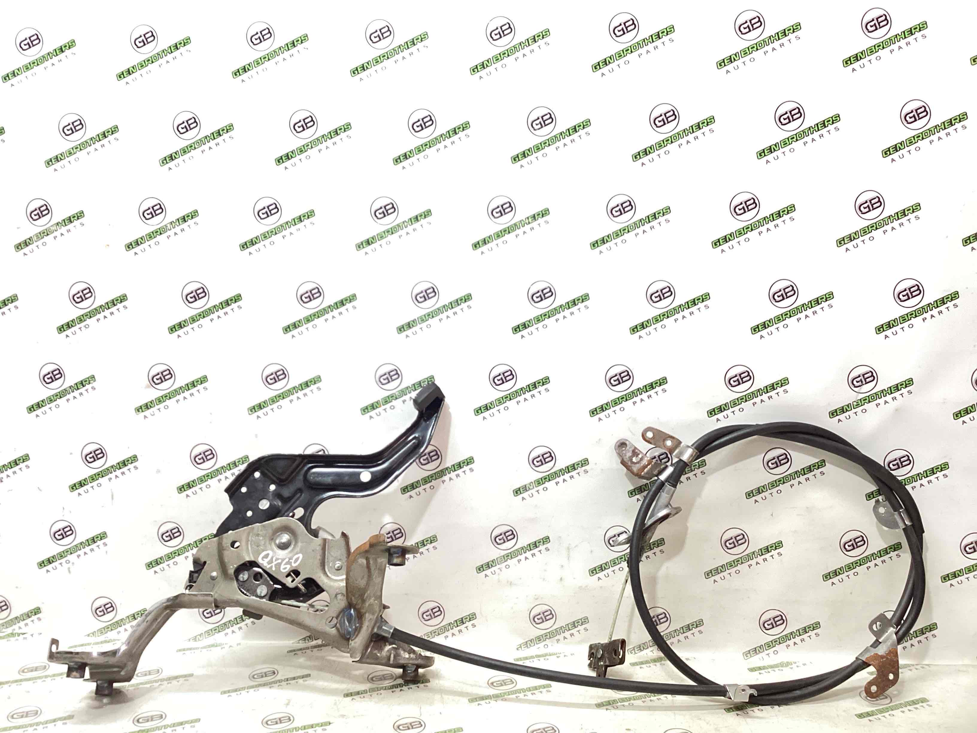 Важель ручного гальма