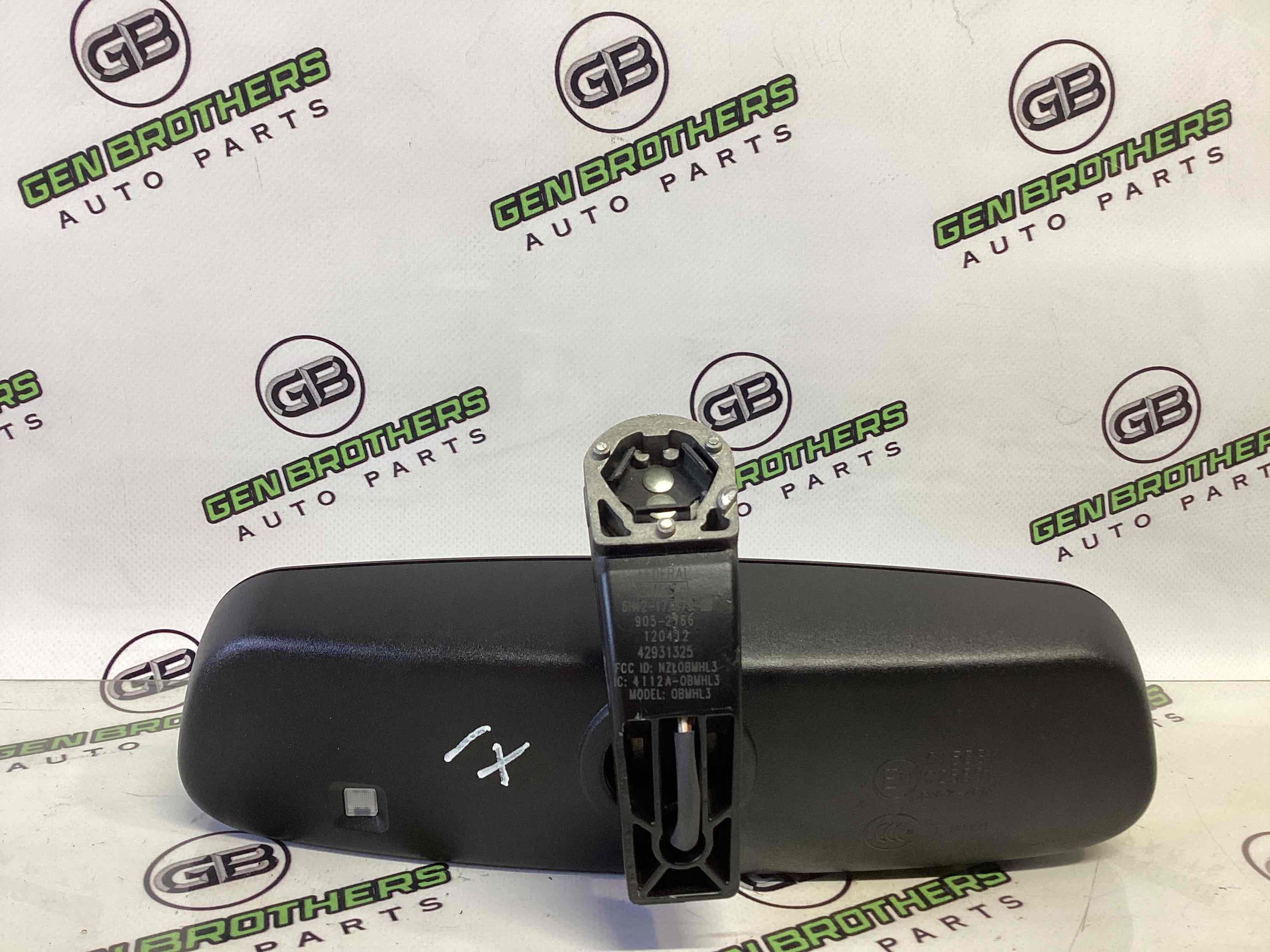 Дзеркало салону, корпус, кріплення, накладка