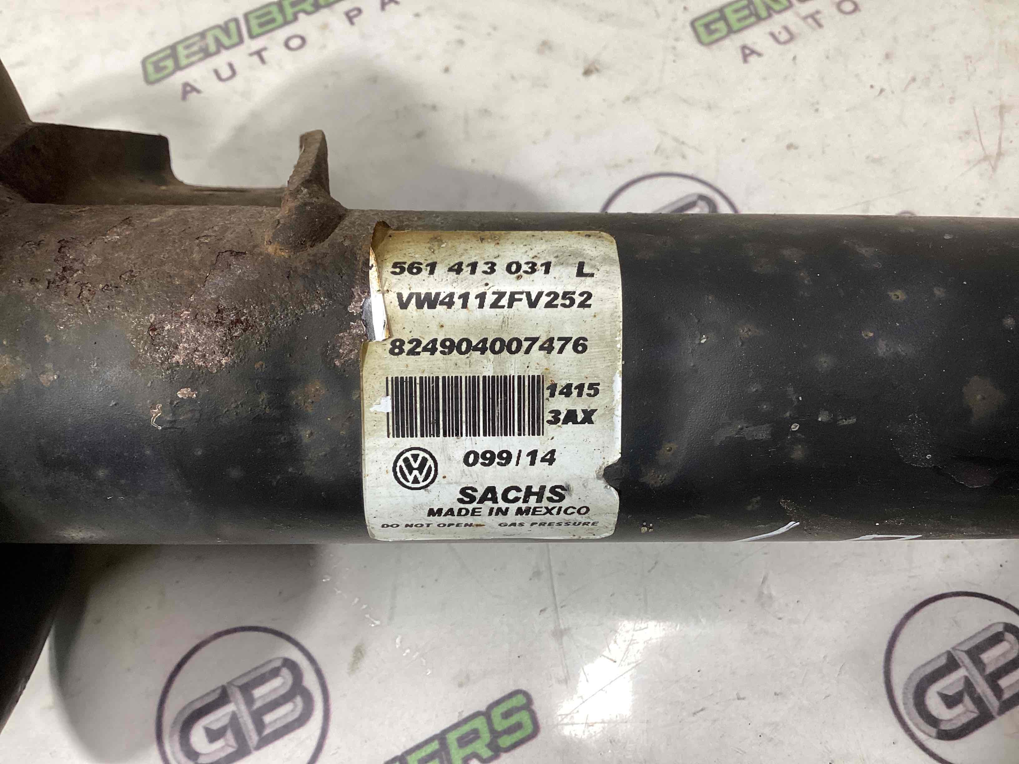 Амортизатор передний левый