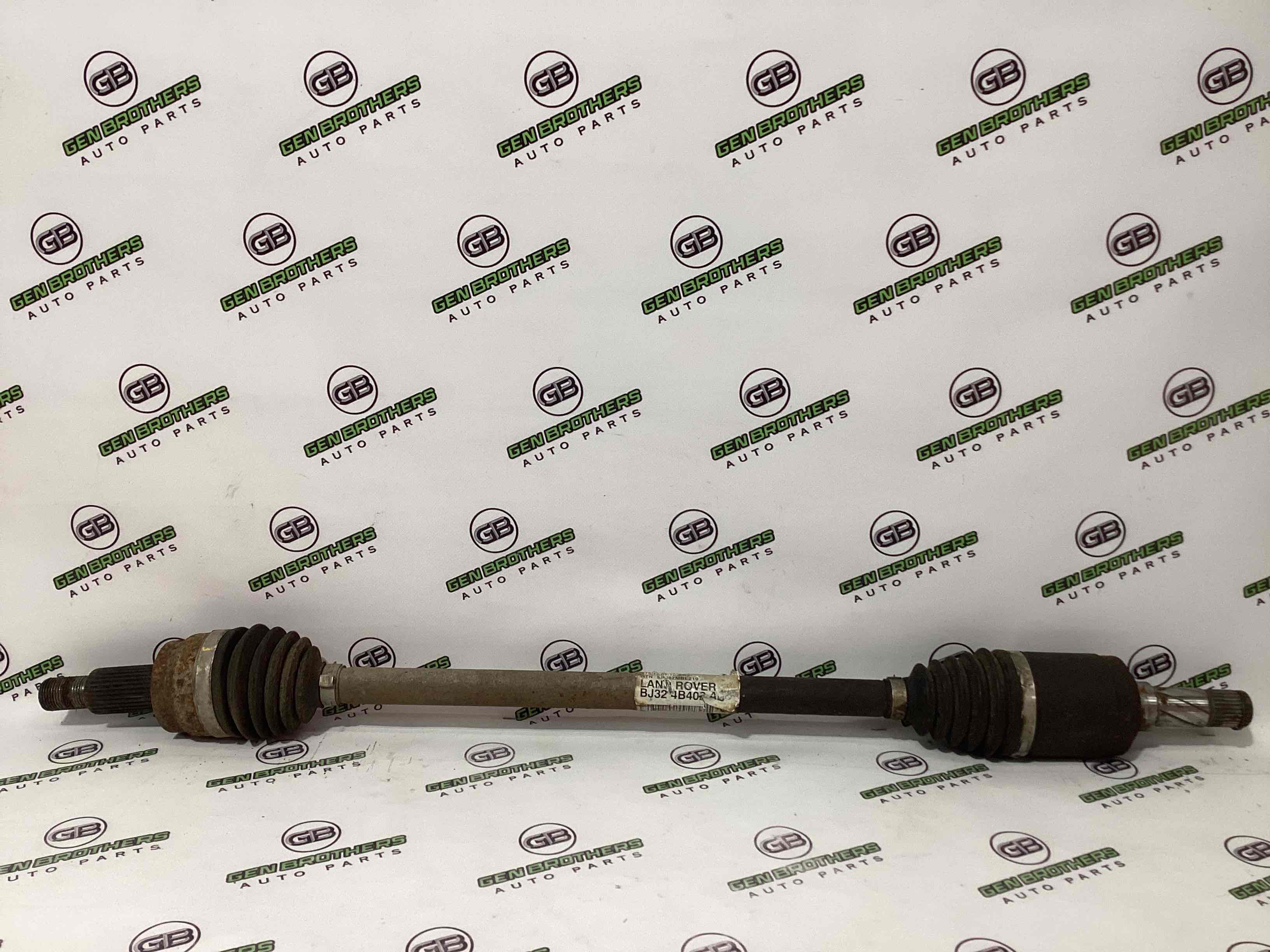 Напіввісь задня привідний вал, ШРУС