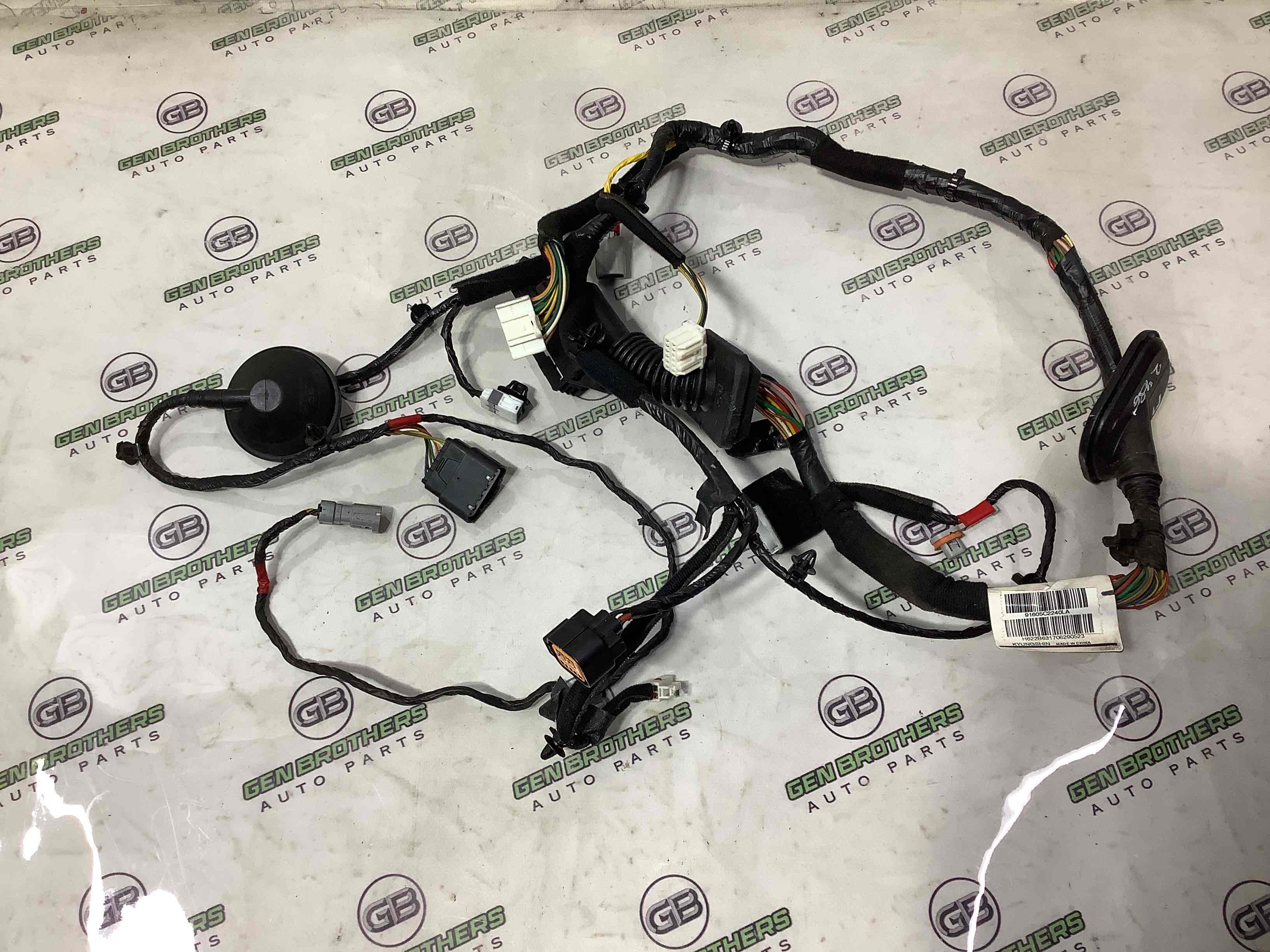 Електропроводка дверей, кришки багажника коса