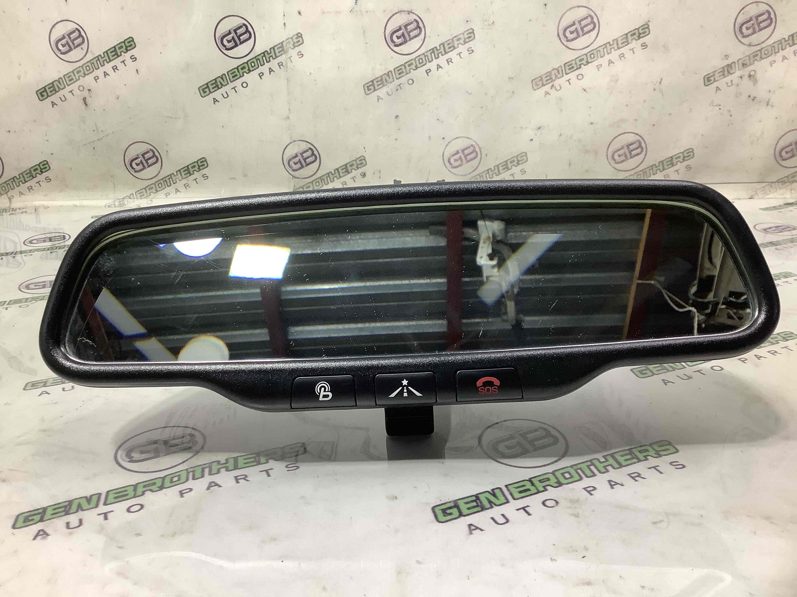 Дзеркало салону, корпус, кріплення, накладка