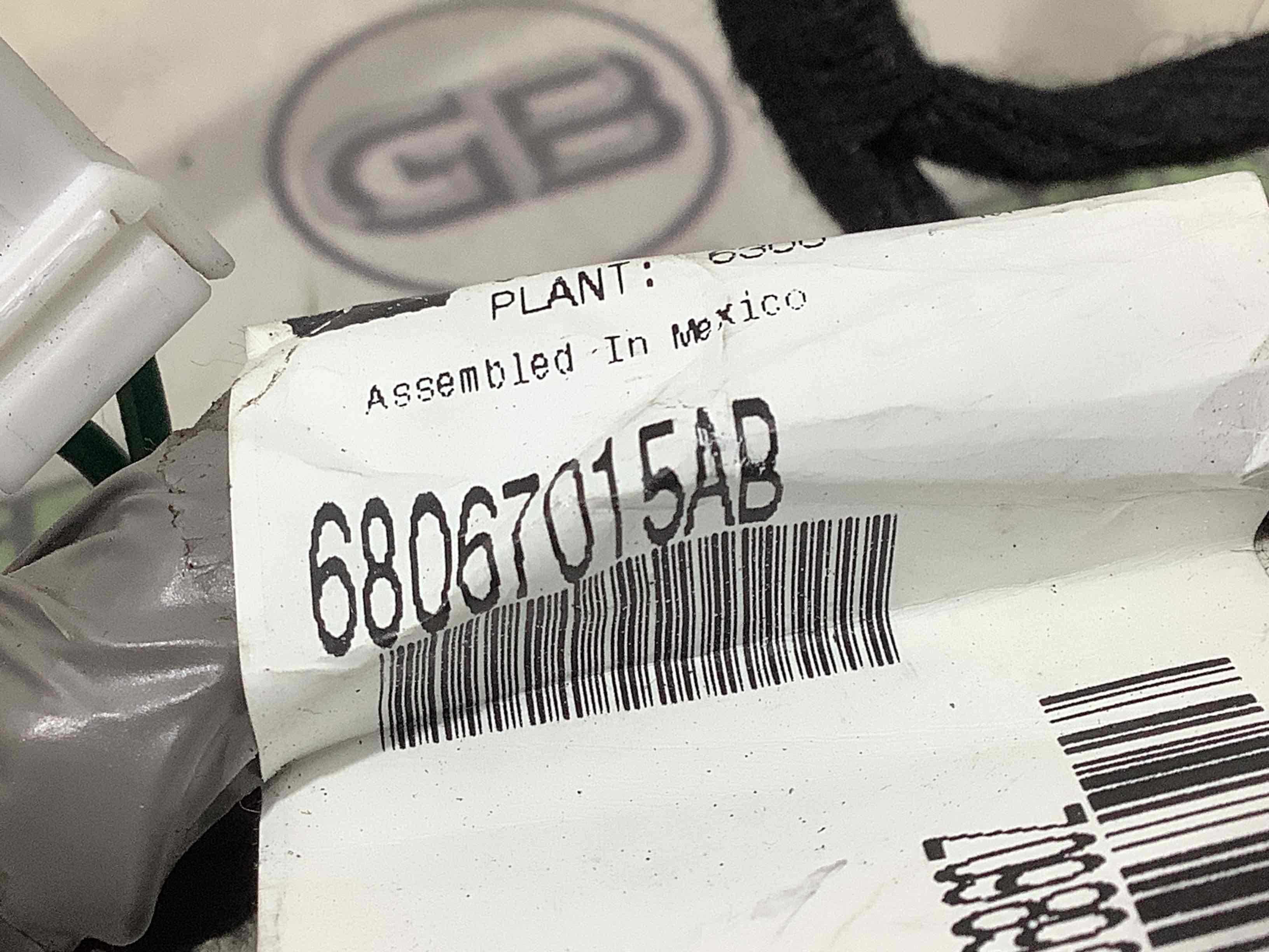 Електропроводка дверей, кришки багажника коса