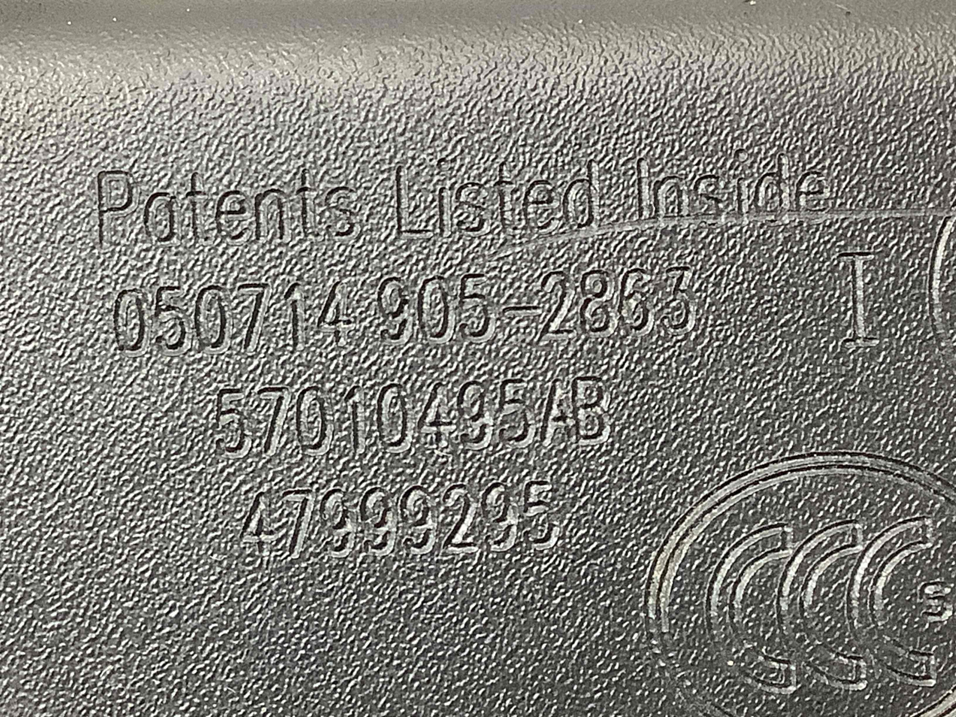 Зеркало салона, корпус, крепеж, накладка