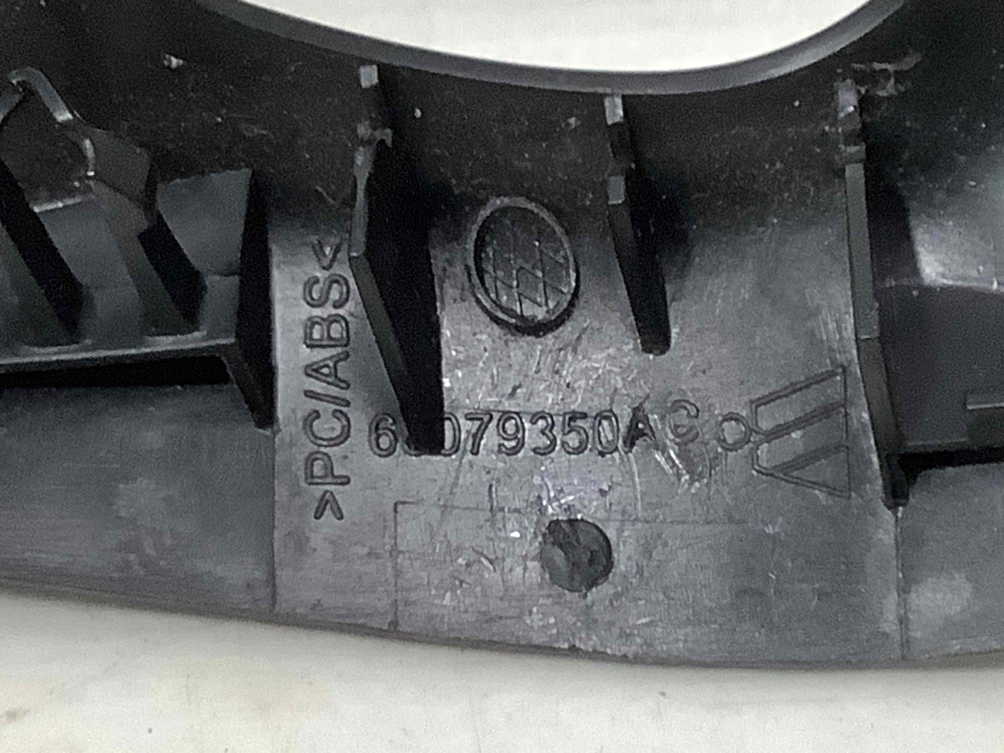 Дзеркало салону, корпус, кріплення, накладка