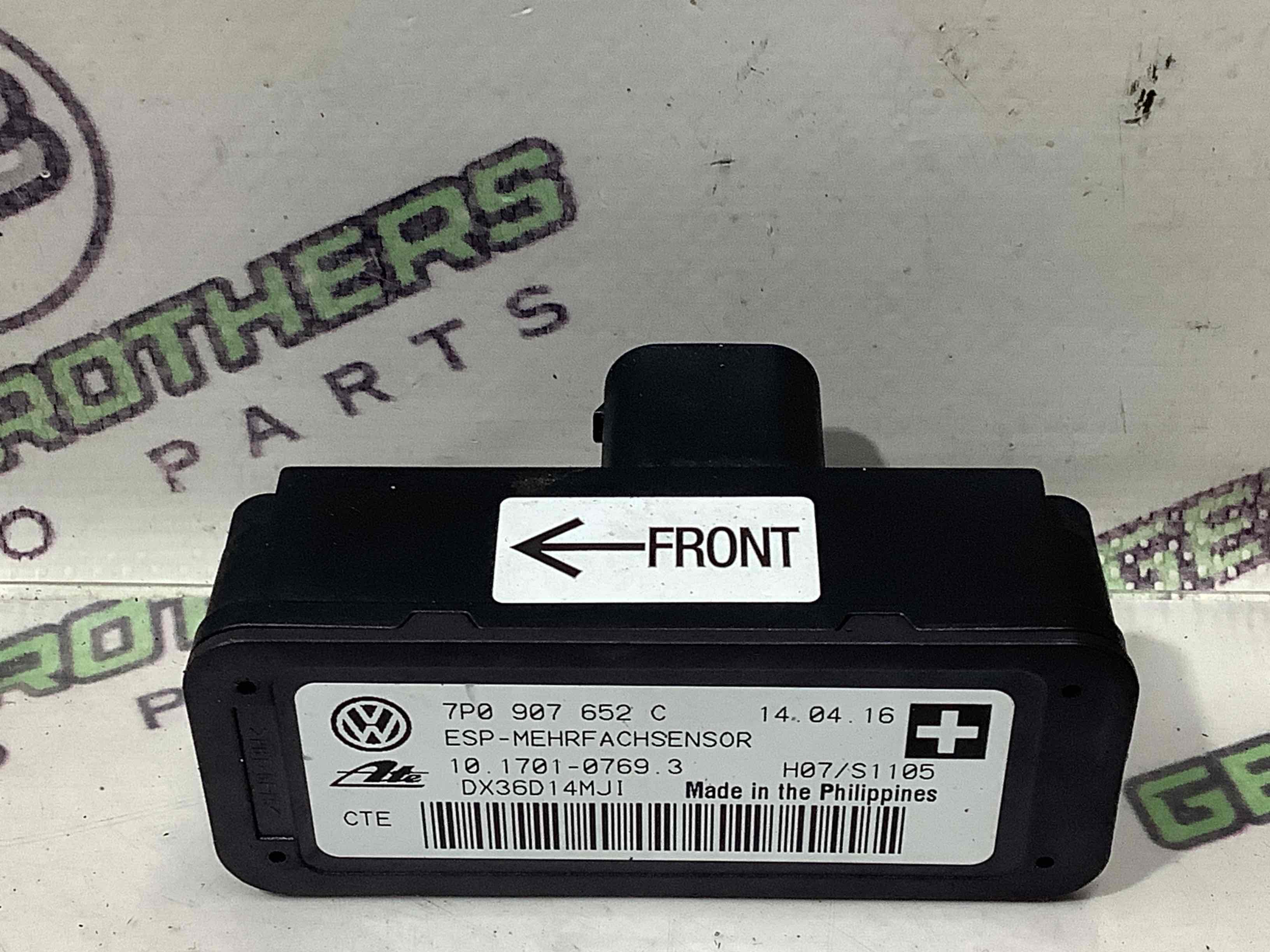 Датчик поперечного прискорення