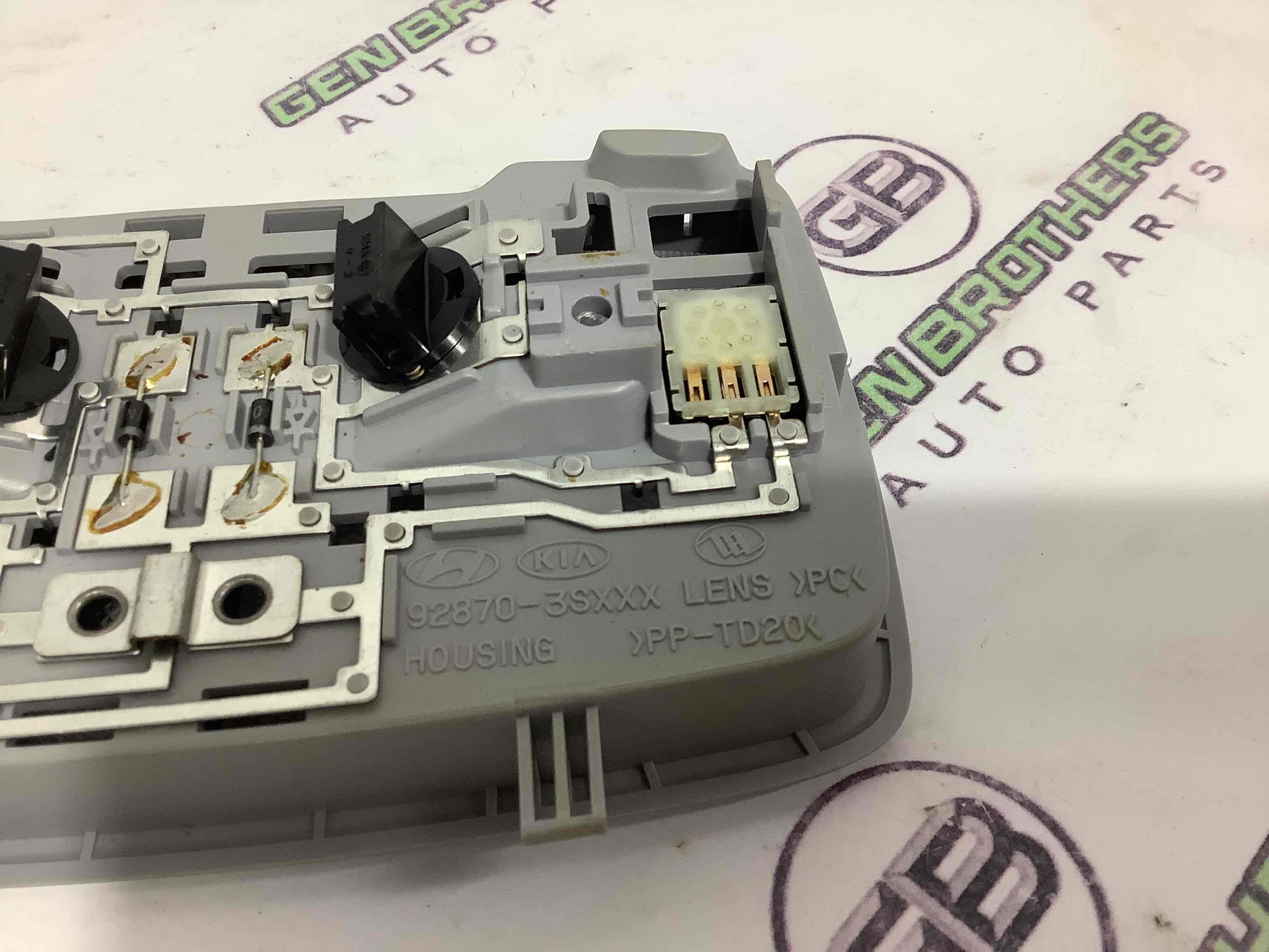 Ліхтар салонний, плафон