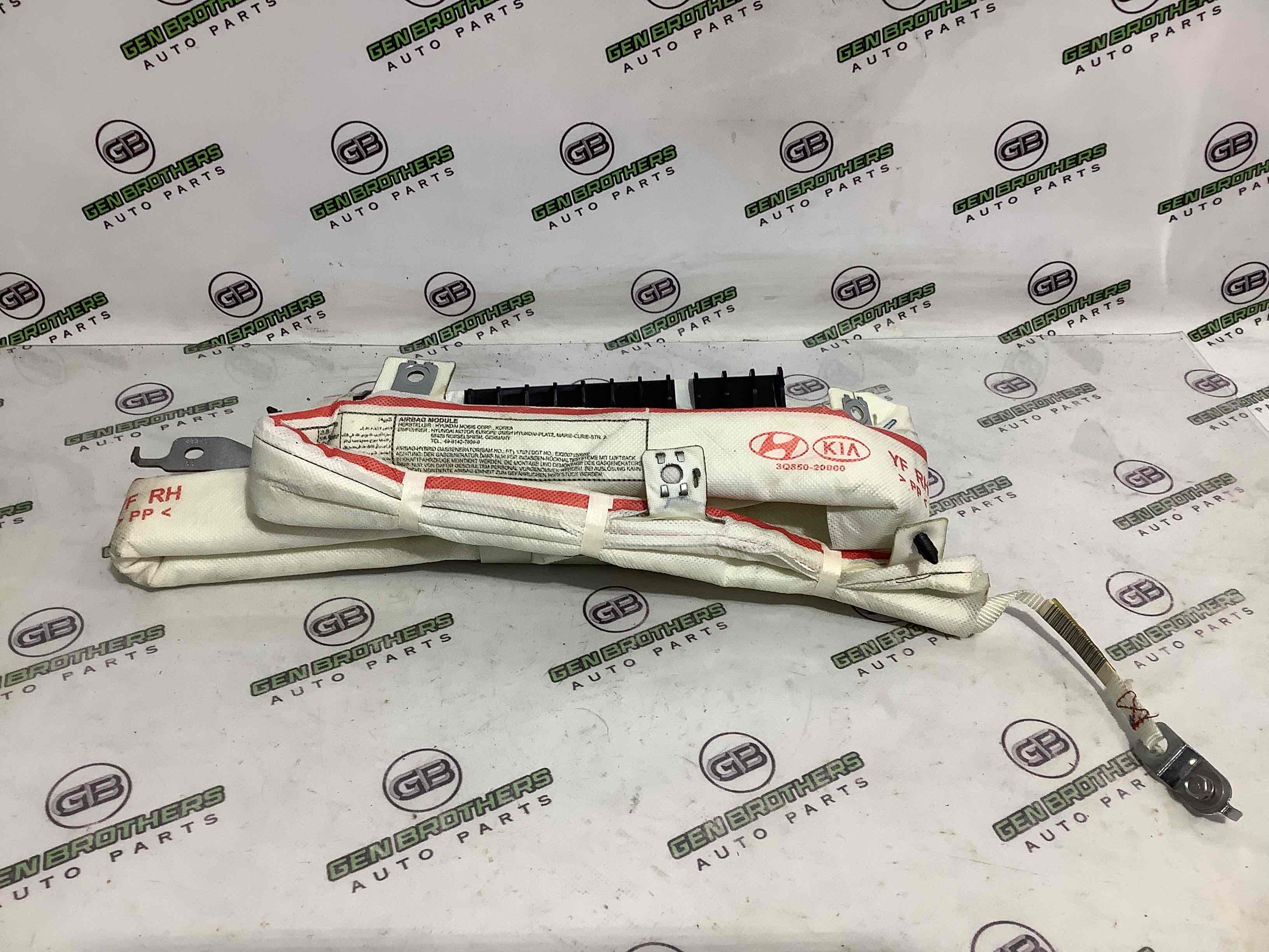 Подушка безпеки збоку шторка