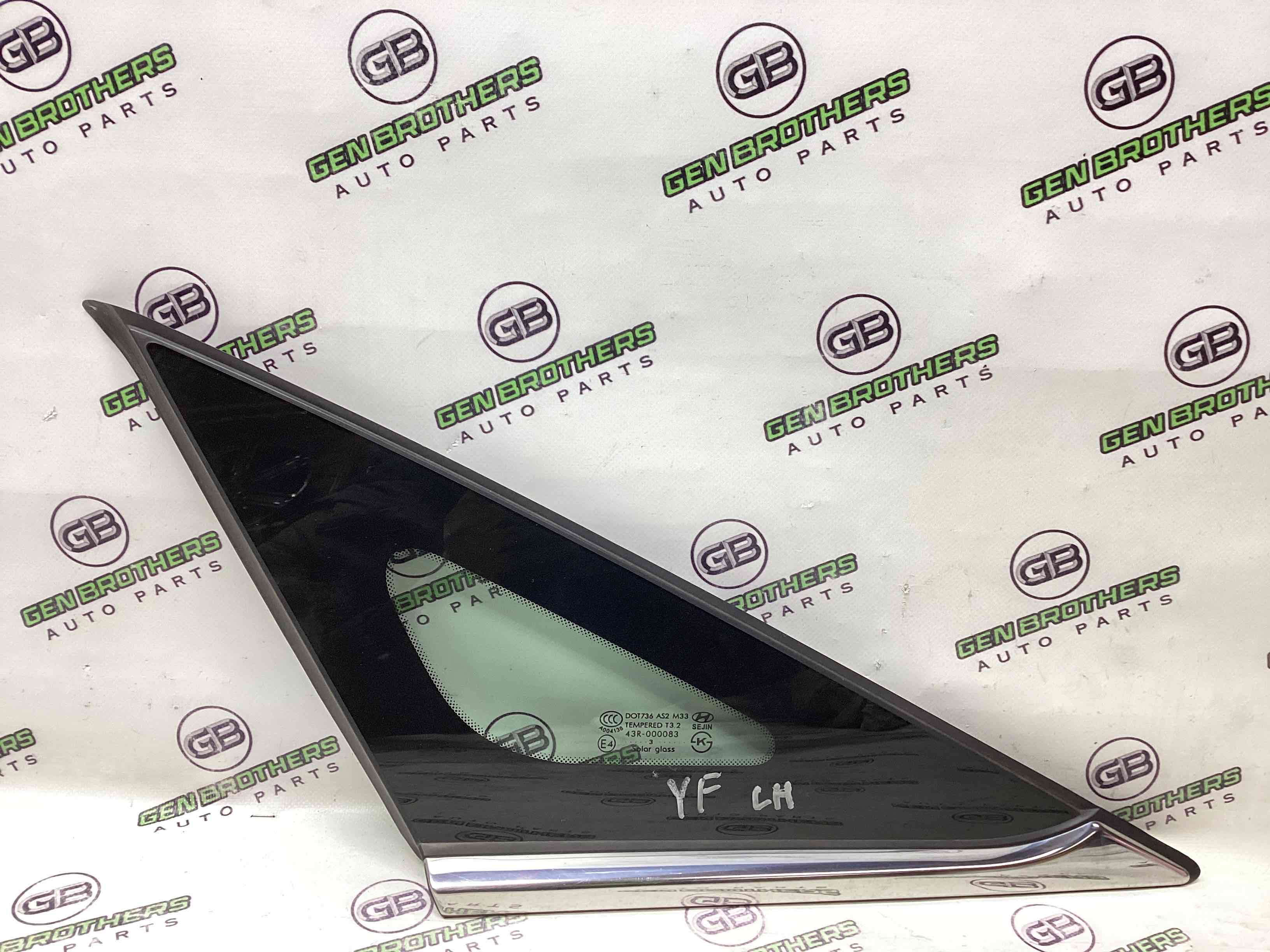 Скло кузовне бічне ліве