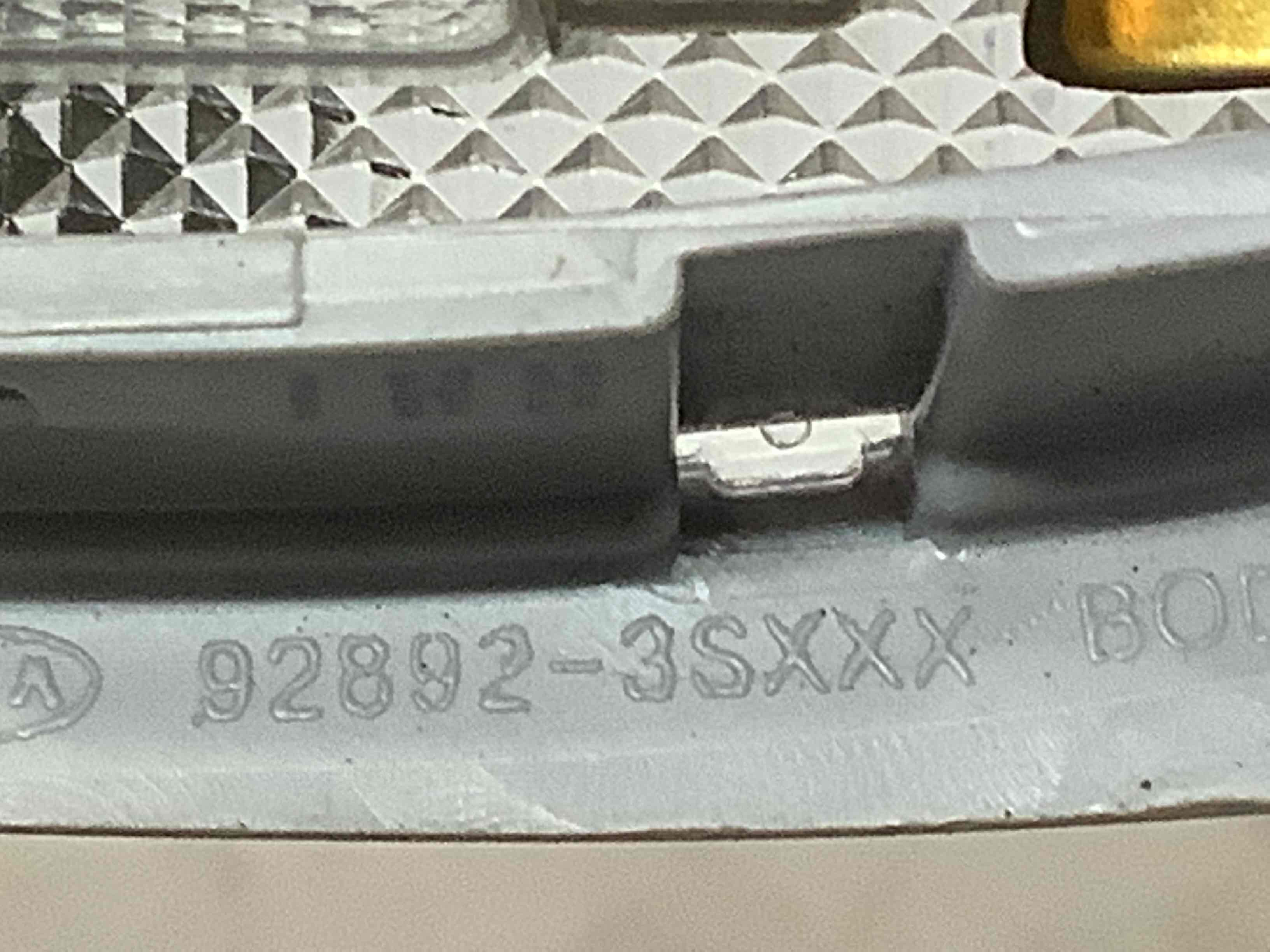 Ліхтар салонний, плафон