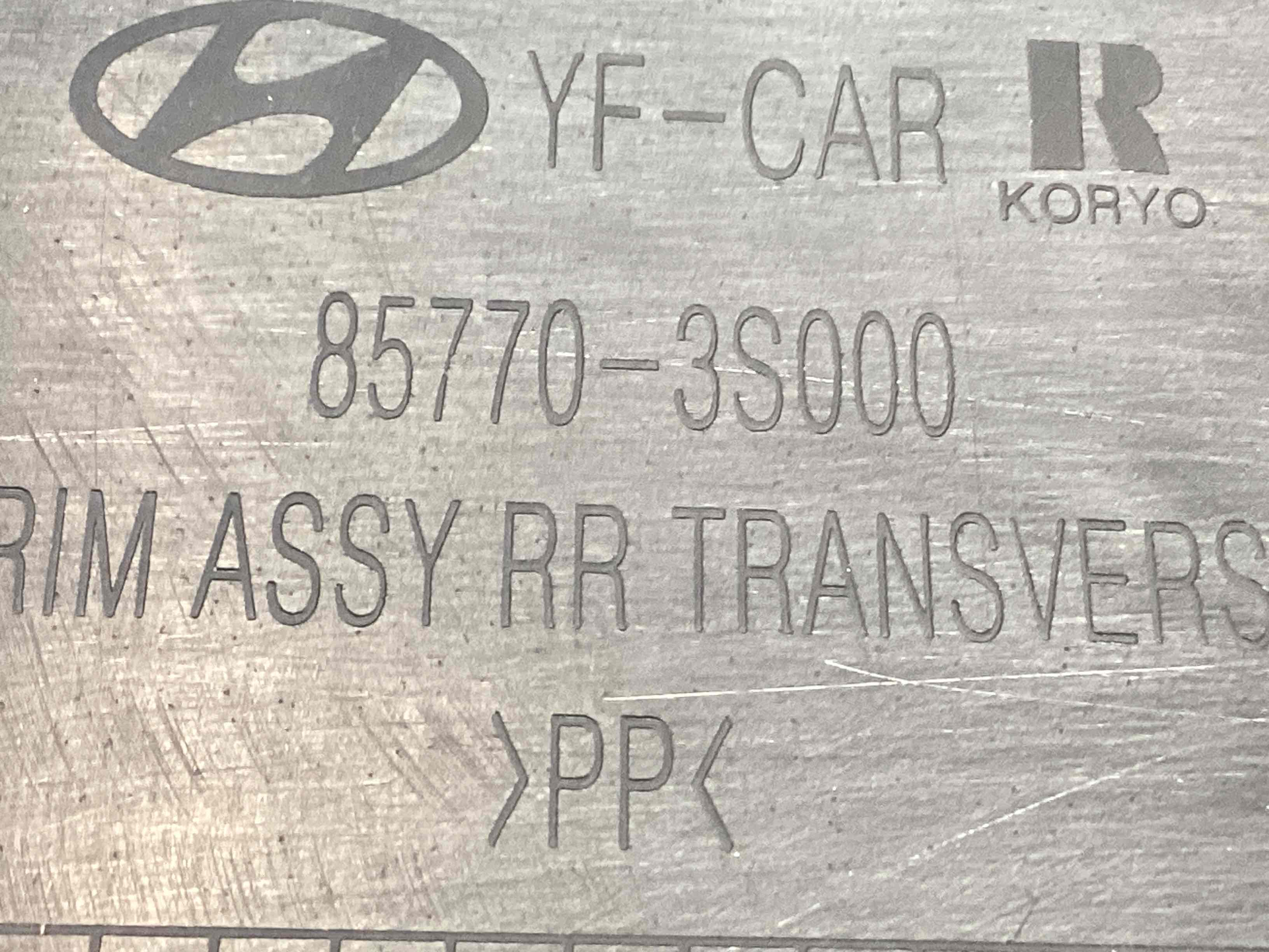 Елементи оздоблення багажника