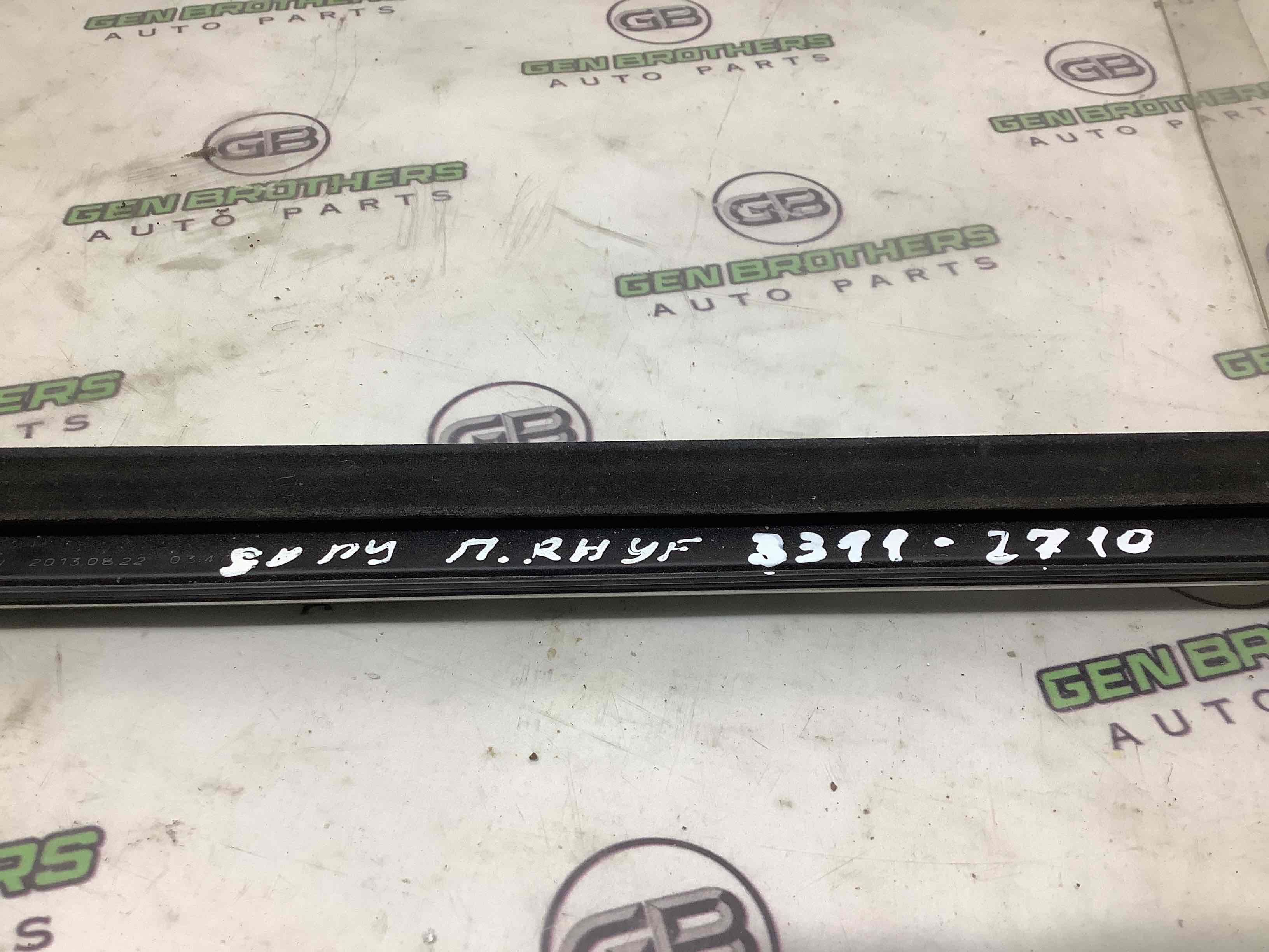 Ущільнювач скла, двері