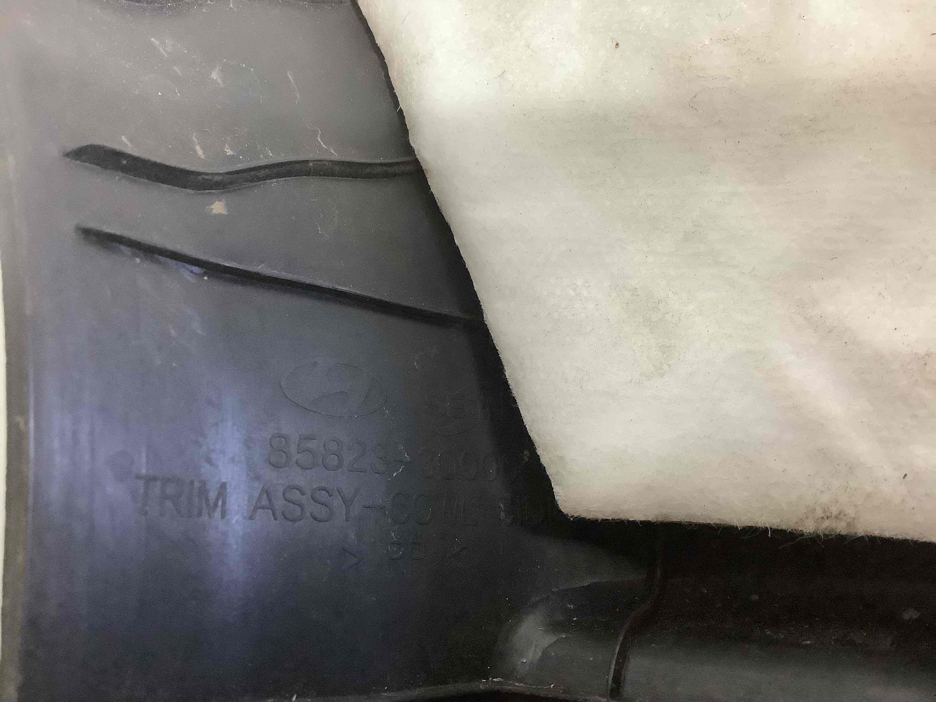 Пластикові елементи салону