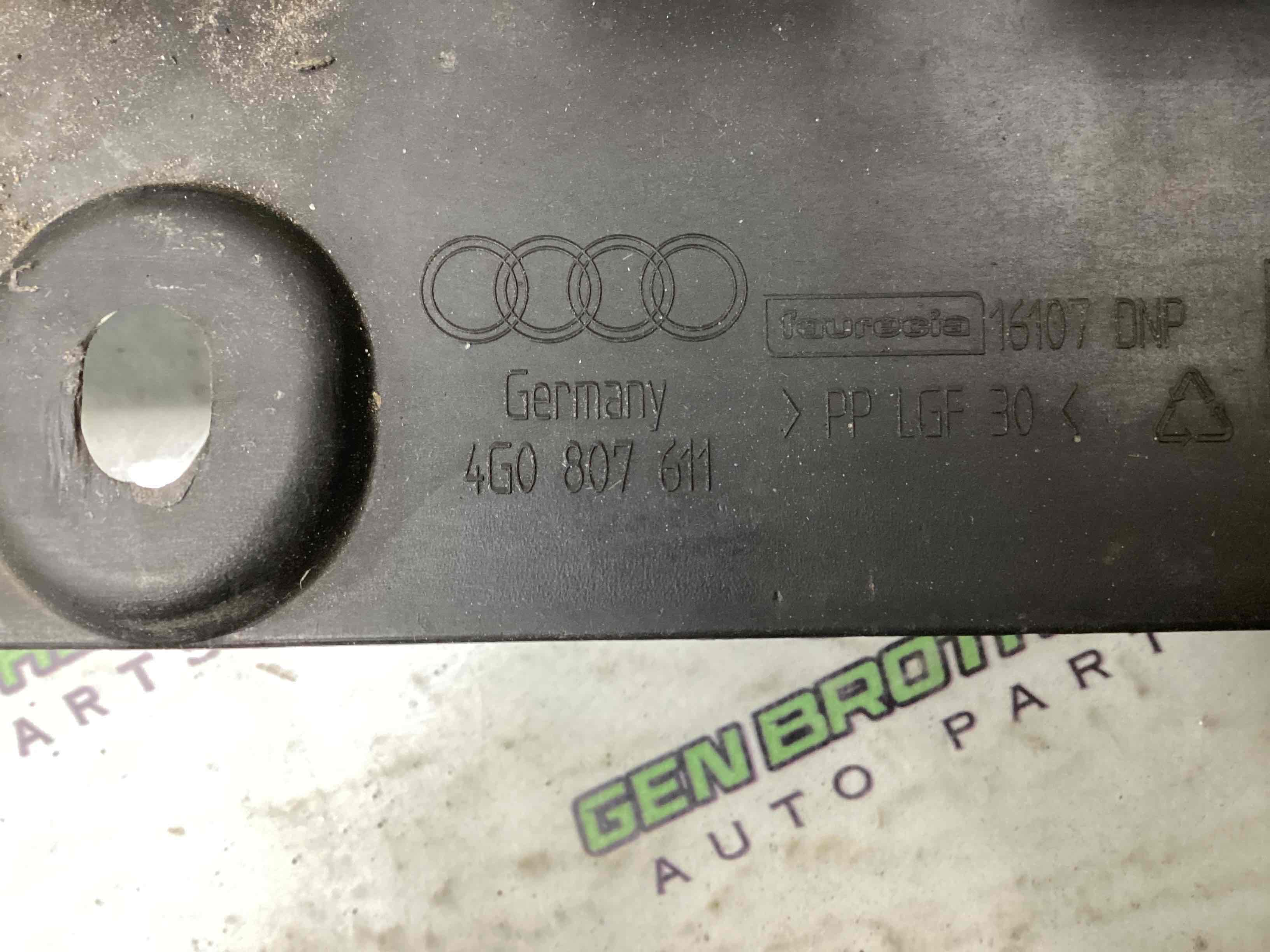 Губа бампера нижняя