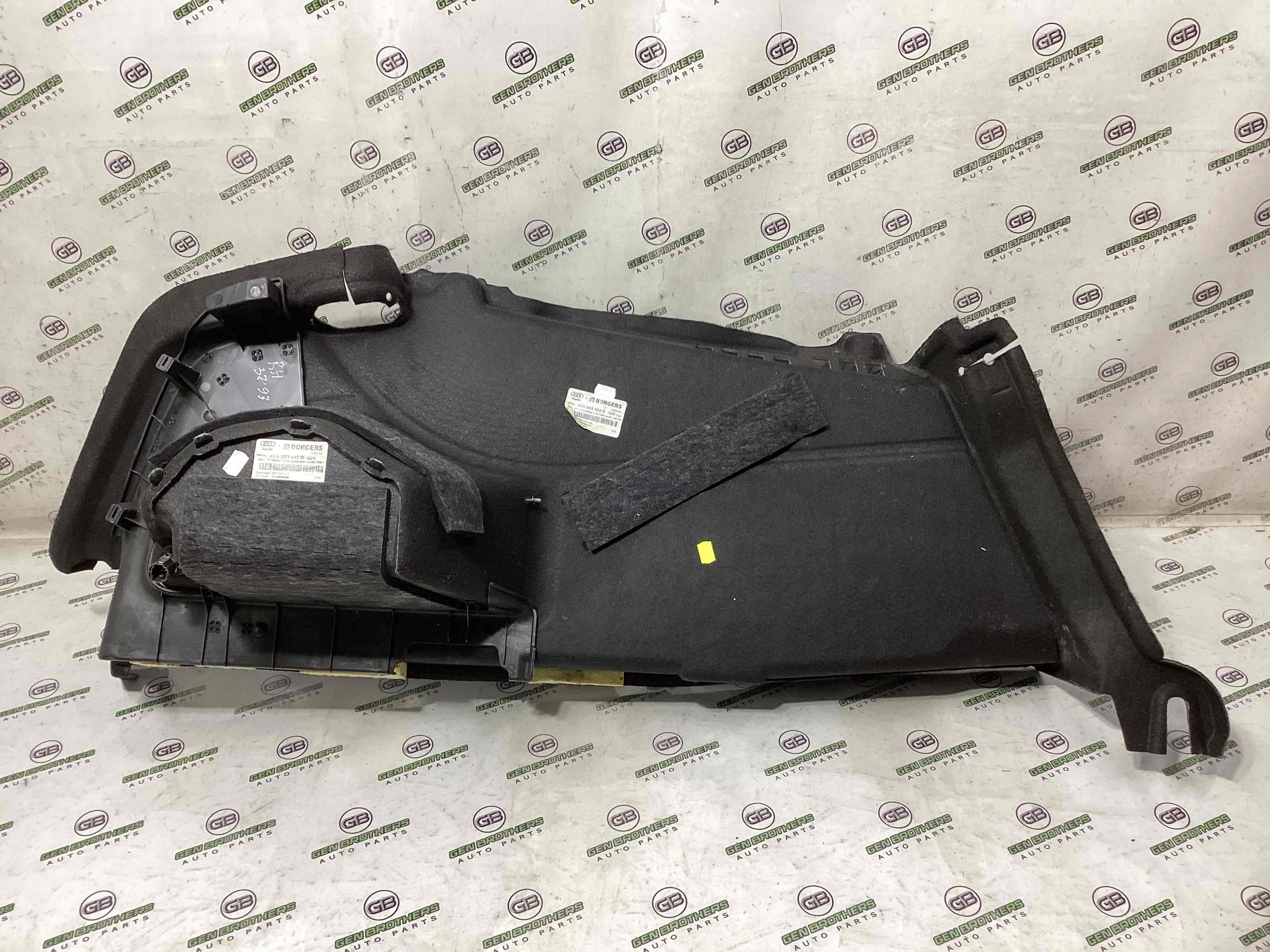 Элементы отделки багажника