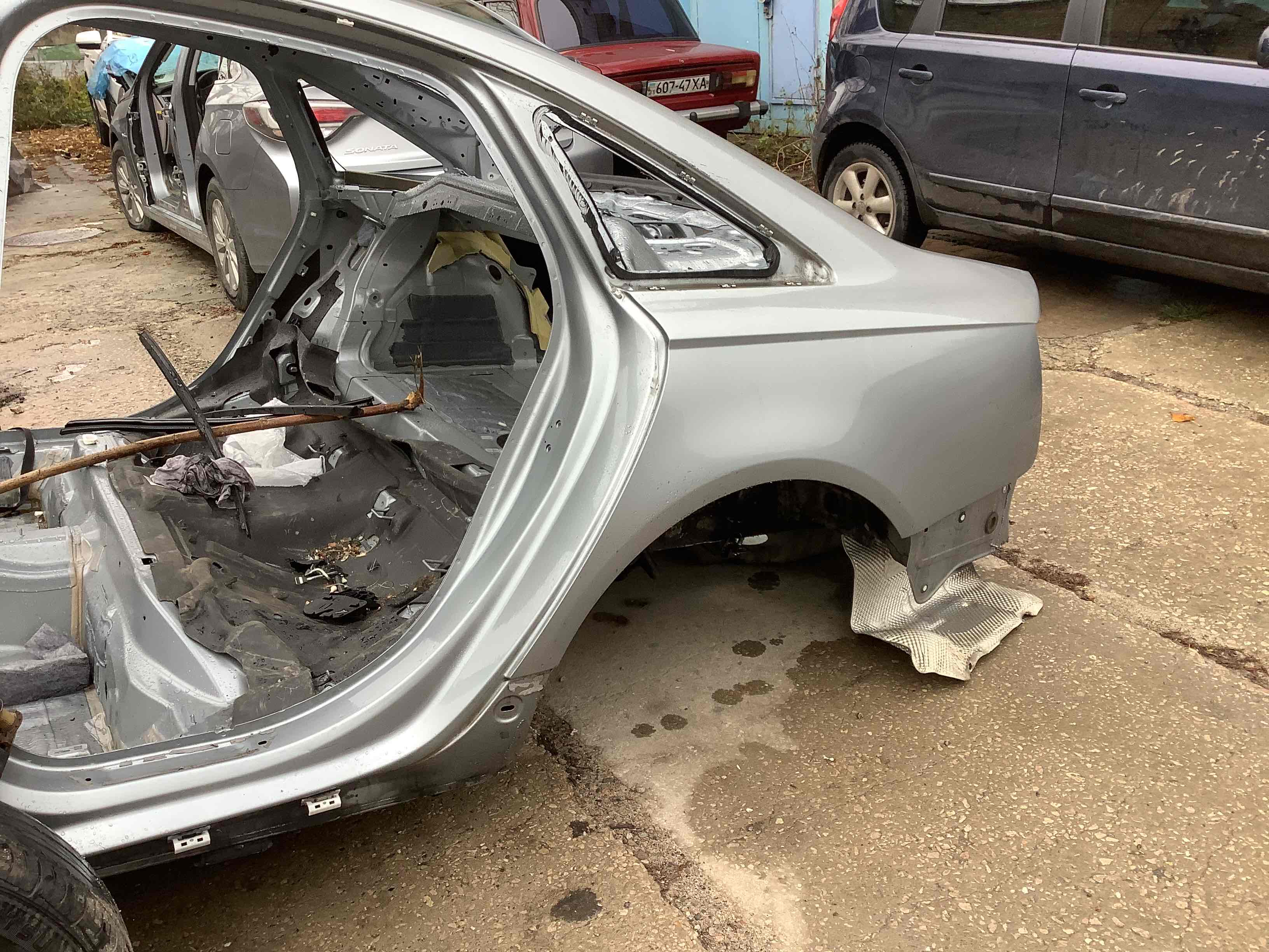 Четверть задняя левая