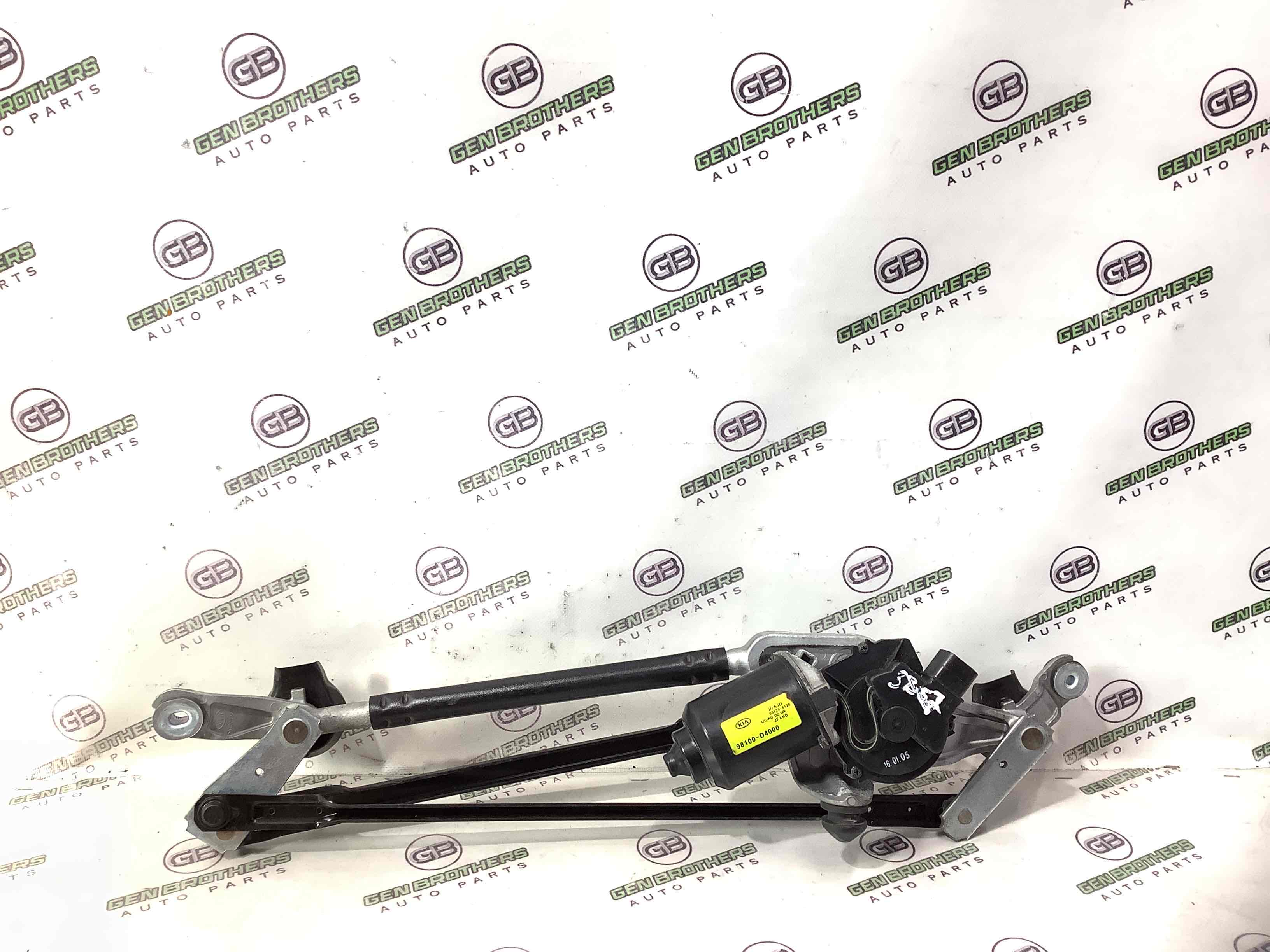 Механізм склоочисника, трапеція двірників