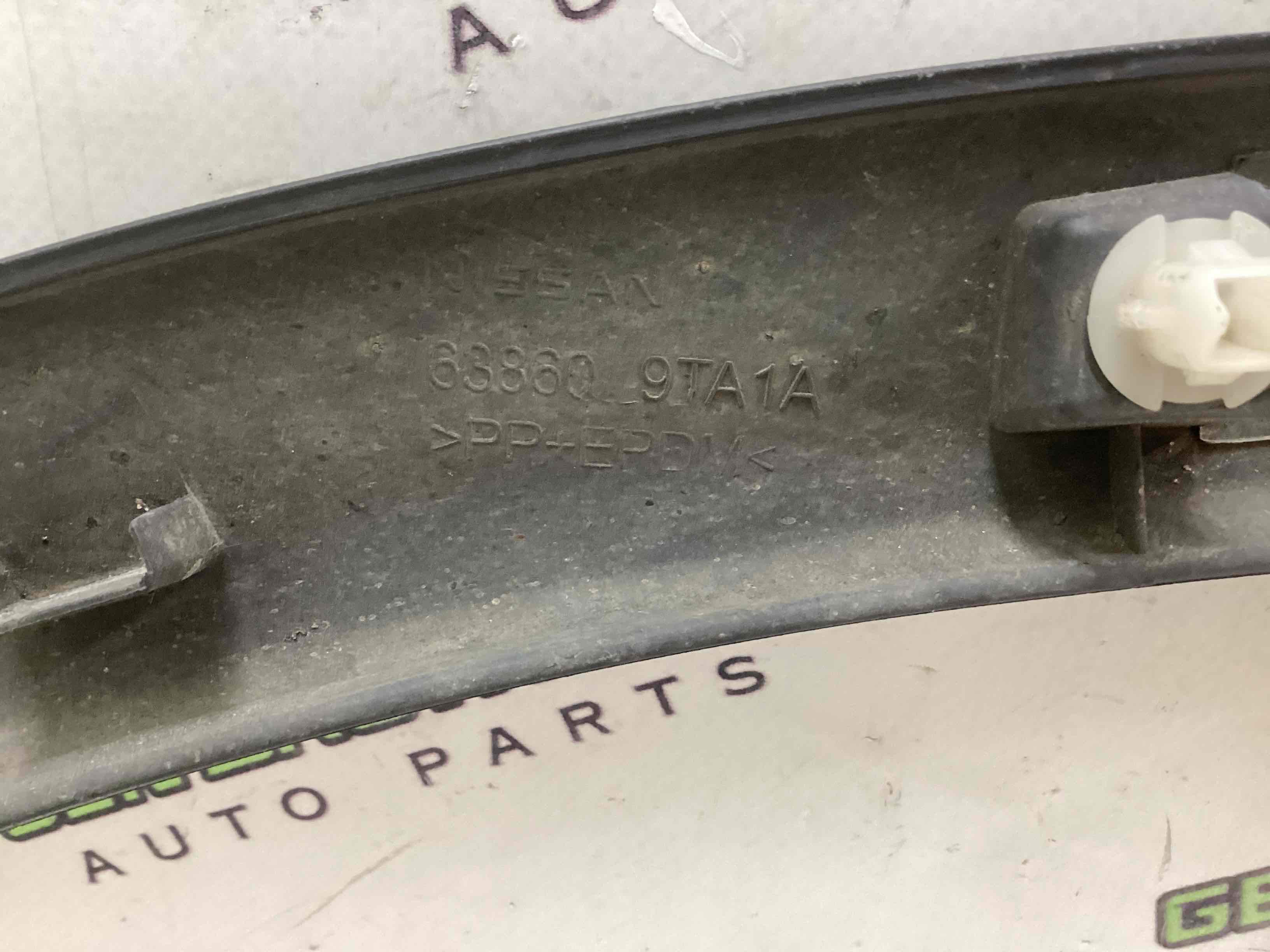 Молдинг крила, грати та зябра крила