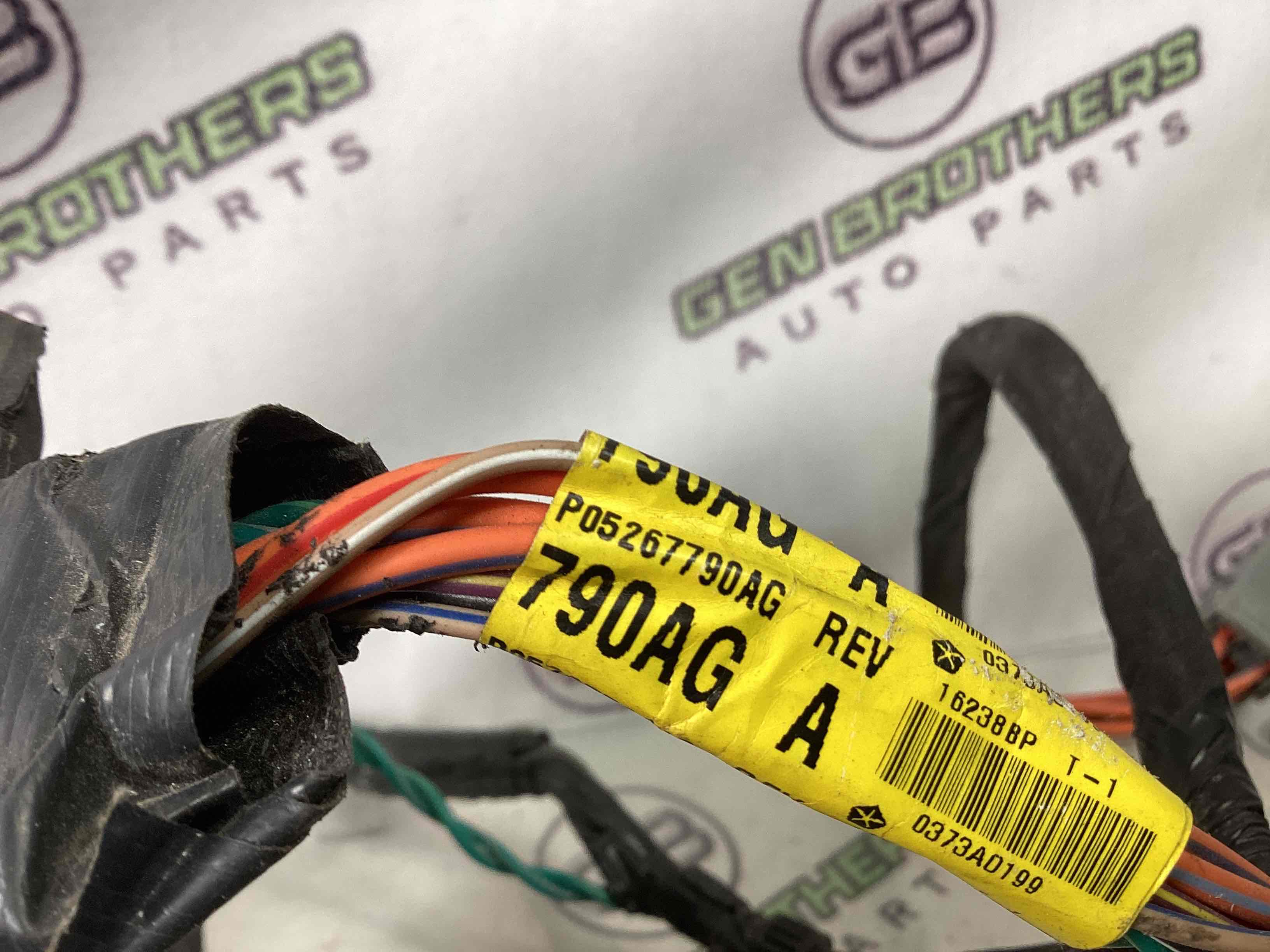 Електропроводка дверей, кришки багажника коса