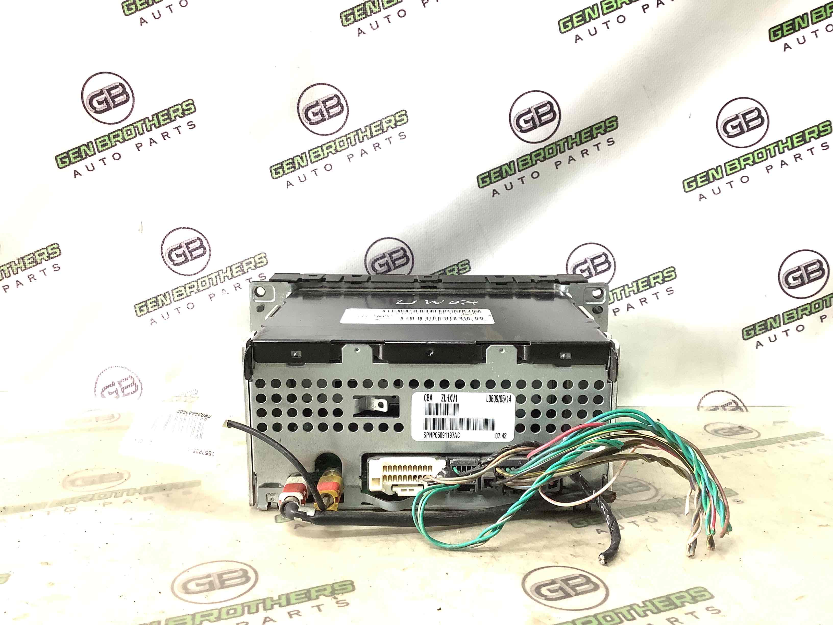 Блок радіо, зв'язку, магнітола, орган упр.