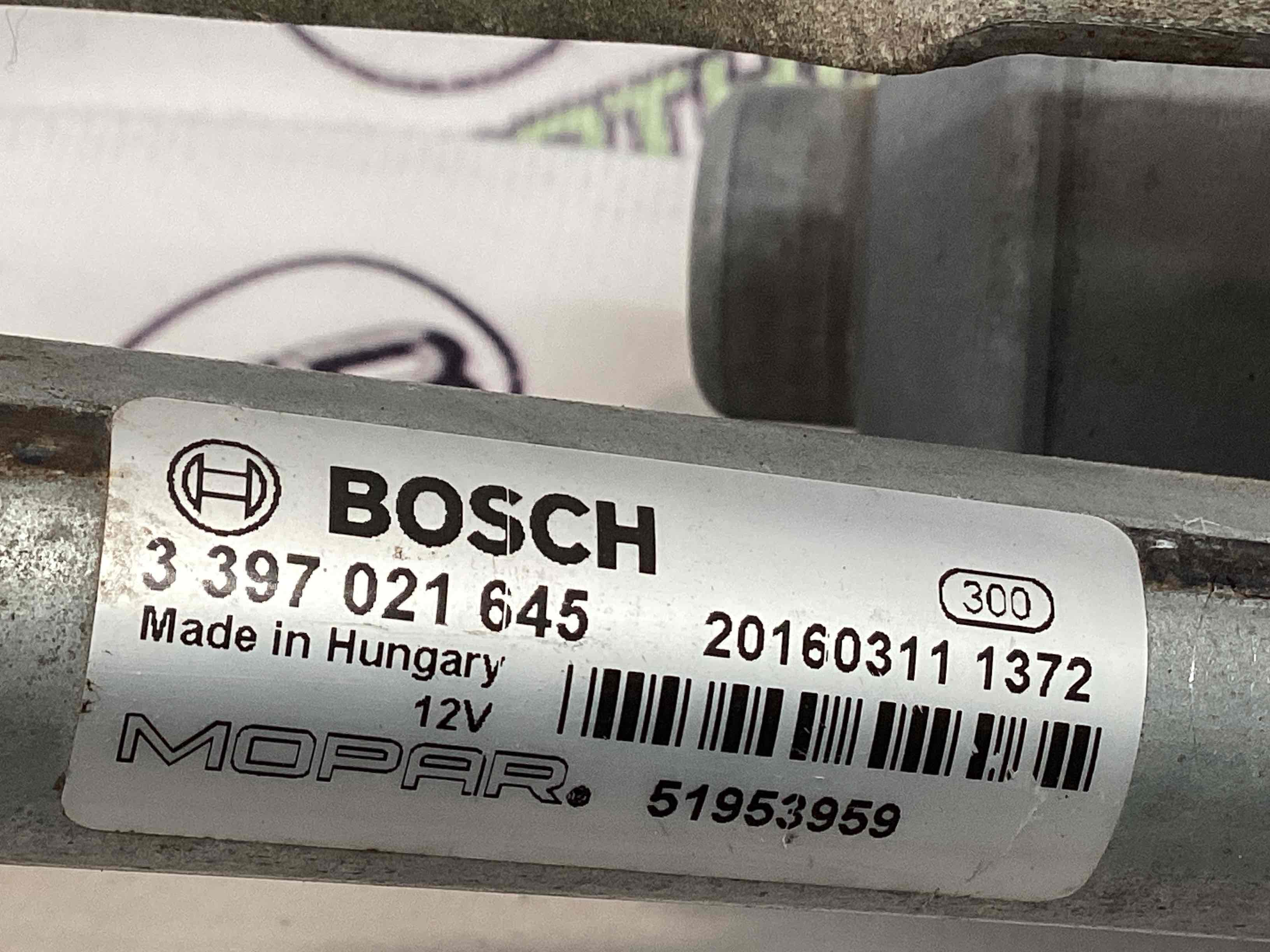 Механізм склоочисника, трапеція двірників