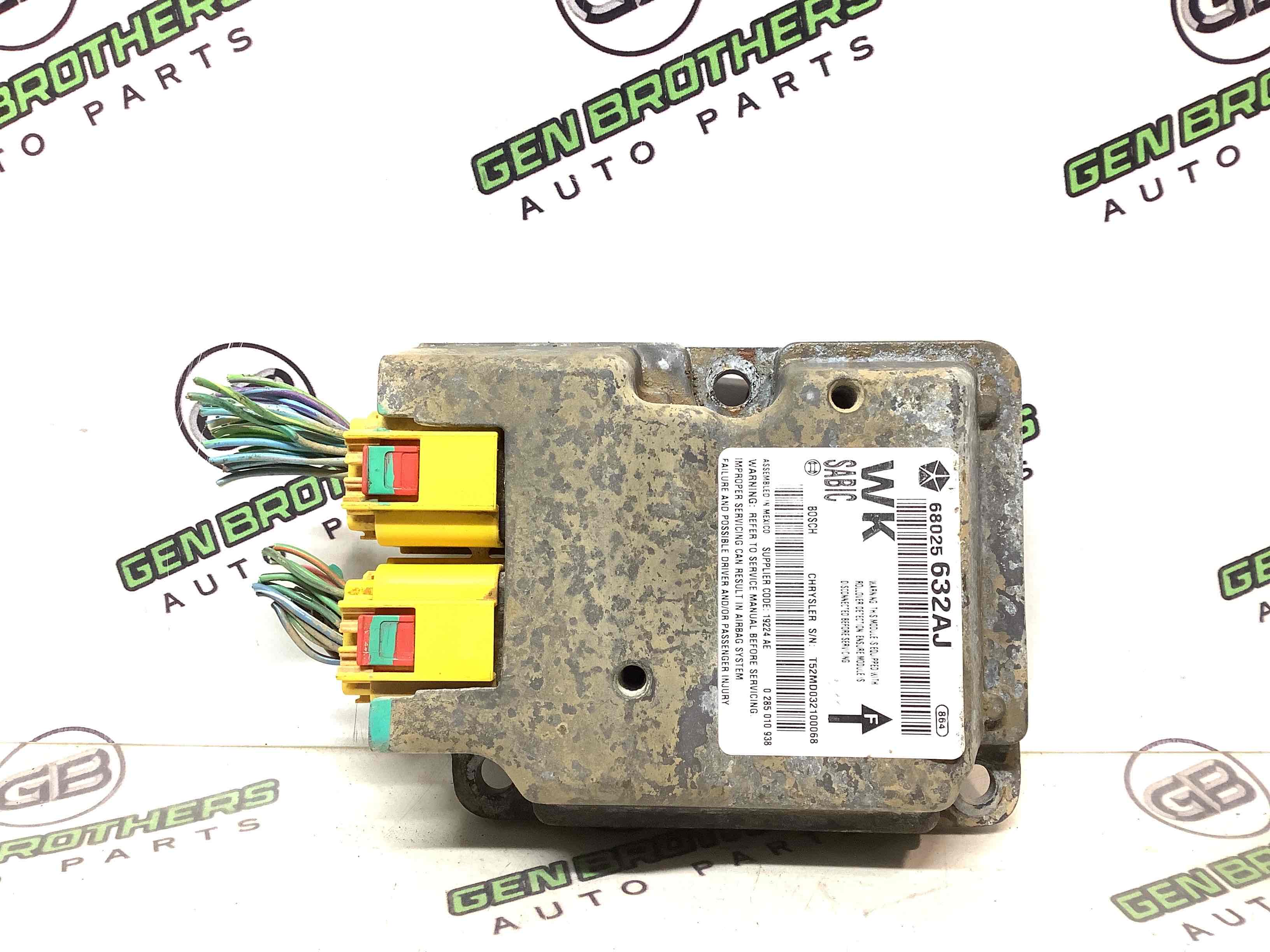 Модуль srs airbag комп'ютер подушок безпеки