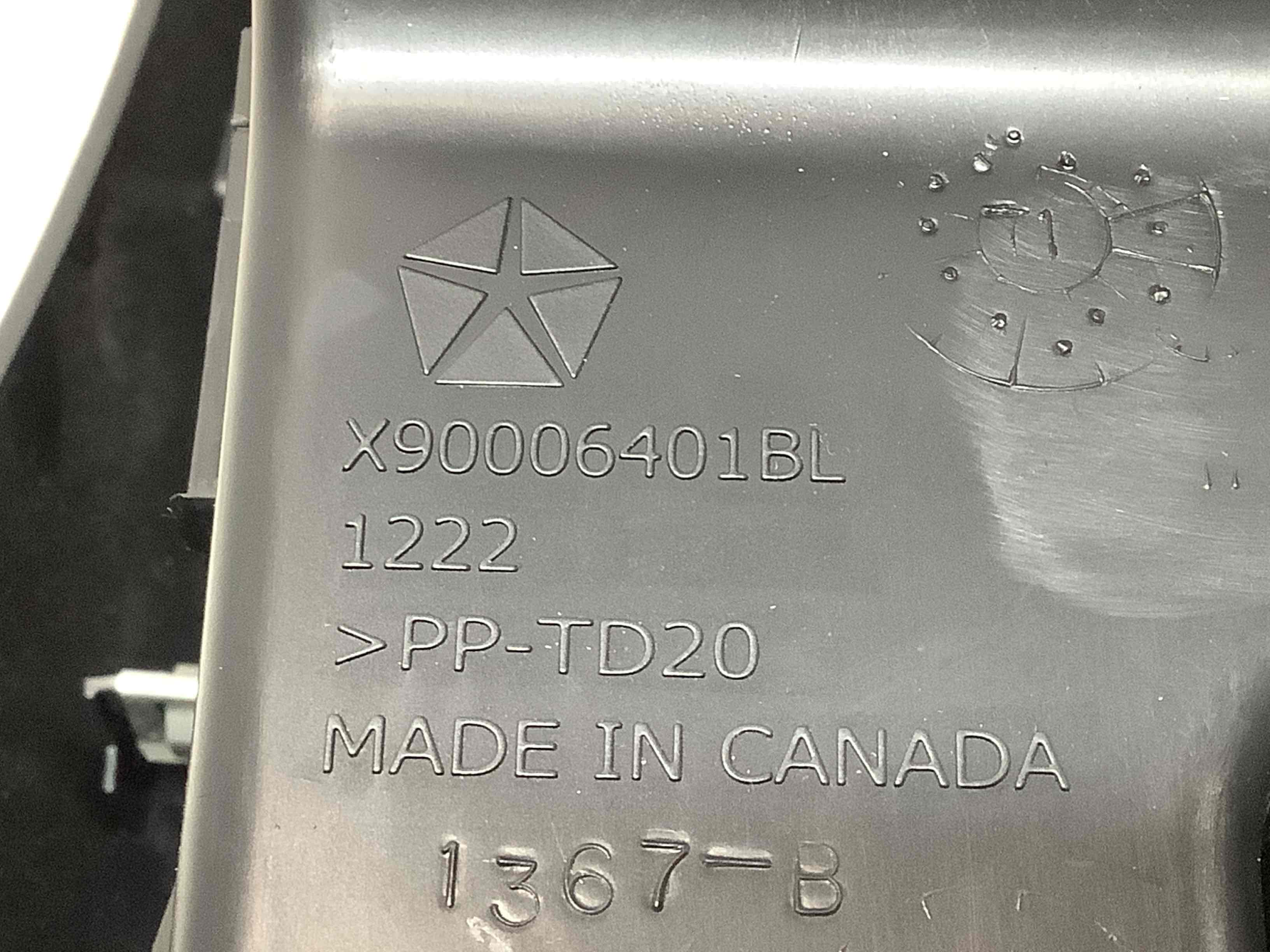 Дефлектор обдування салону