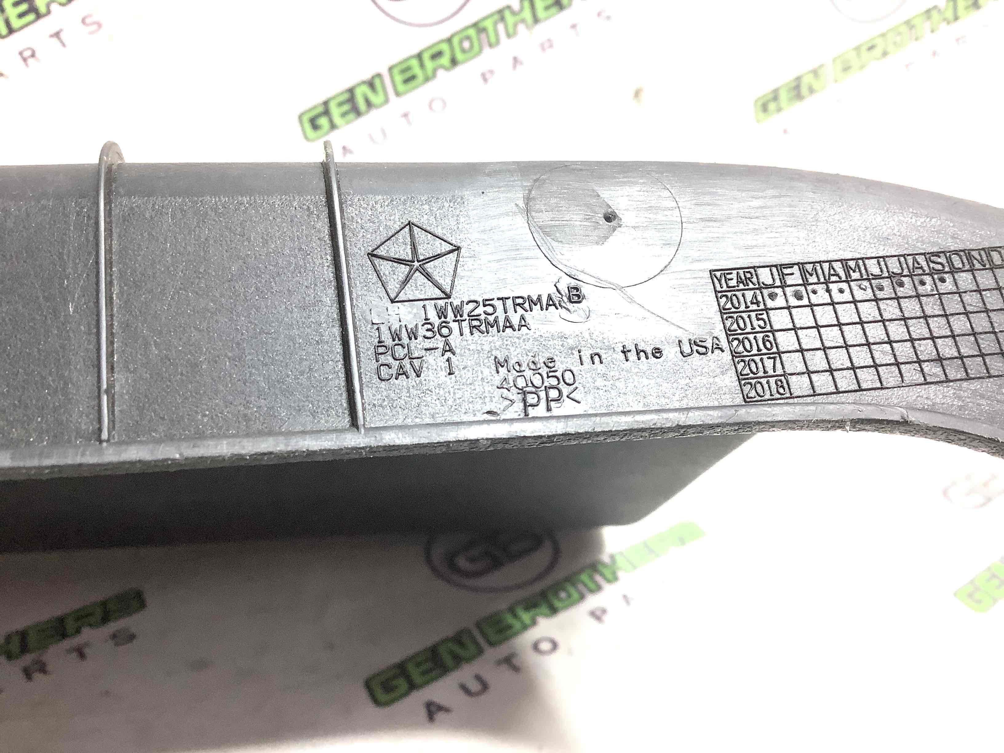 Елементи оздоблення багажника