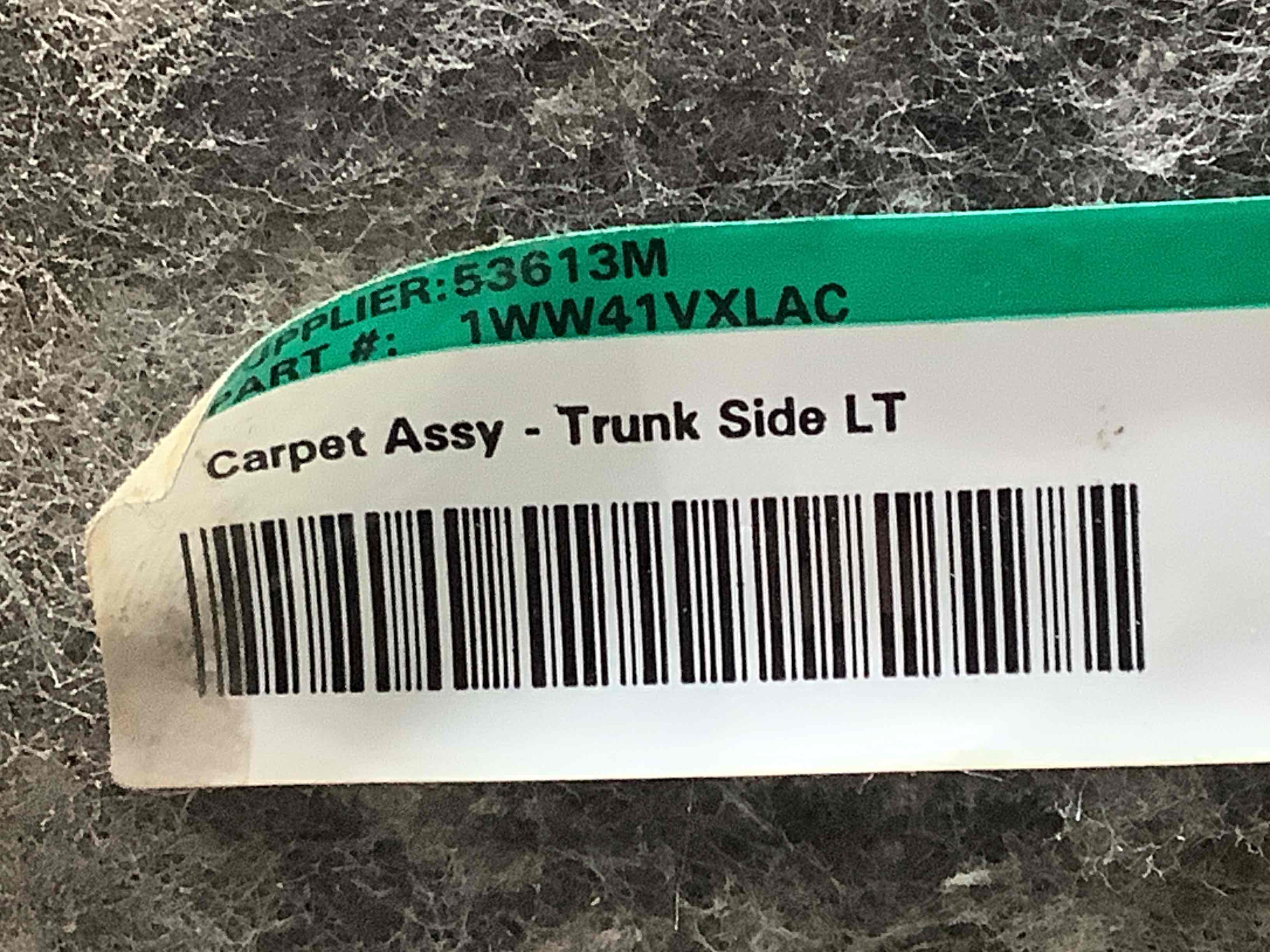 Елементи оздоблення багажника