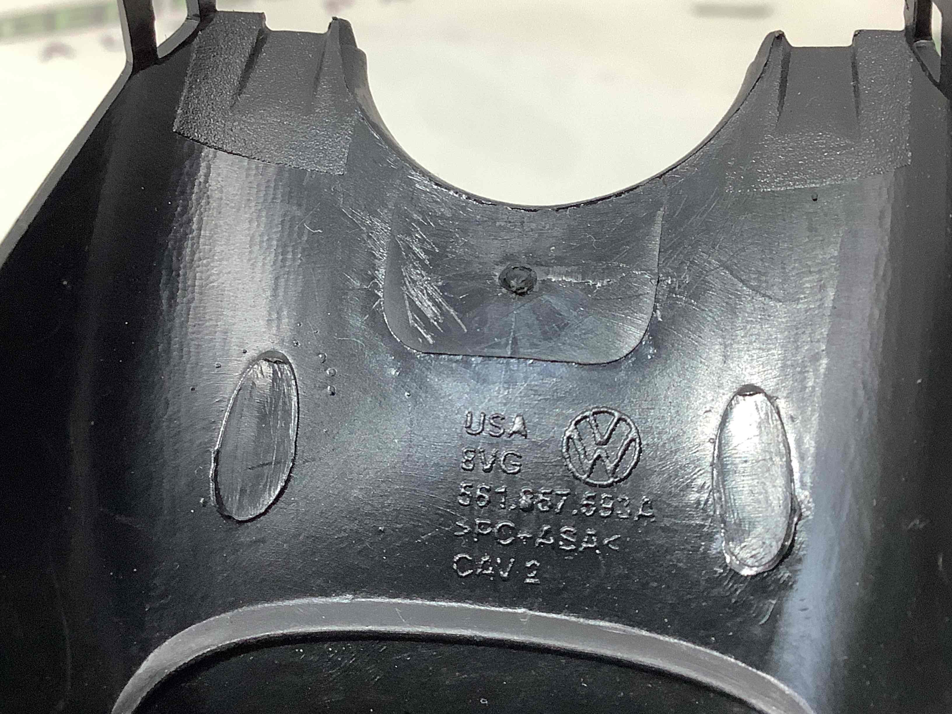 Дзеркало салону, корпус, кріплення, накладка