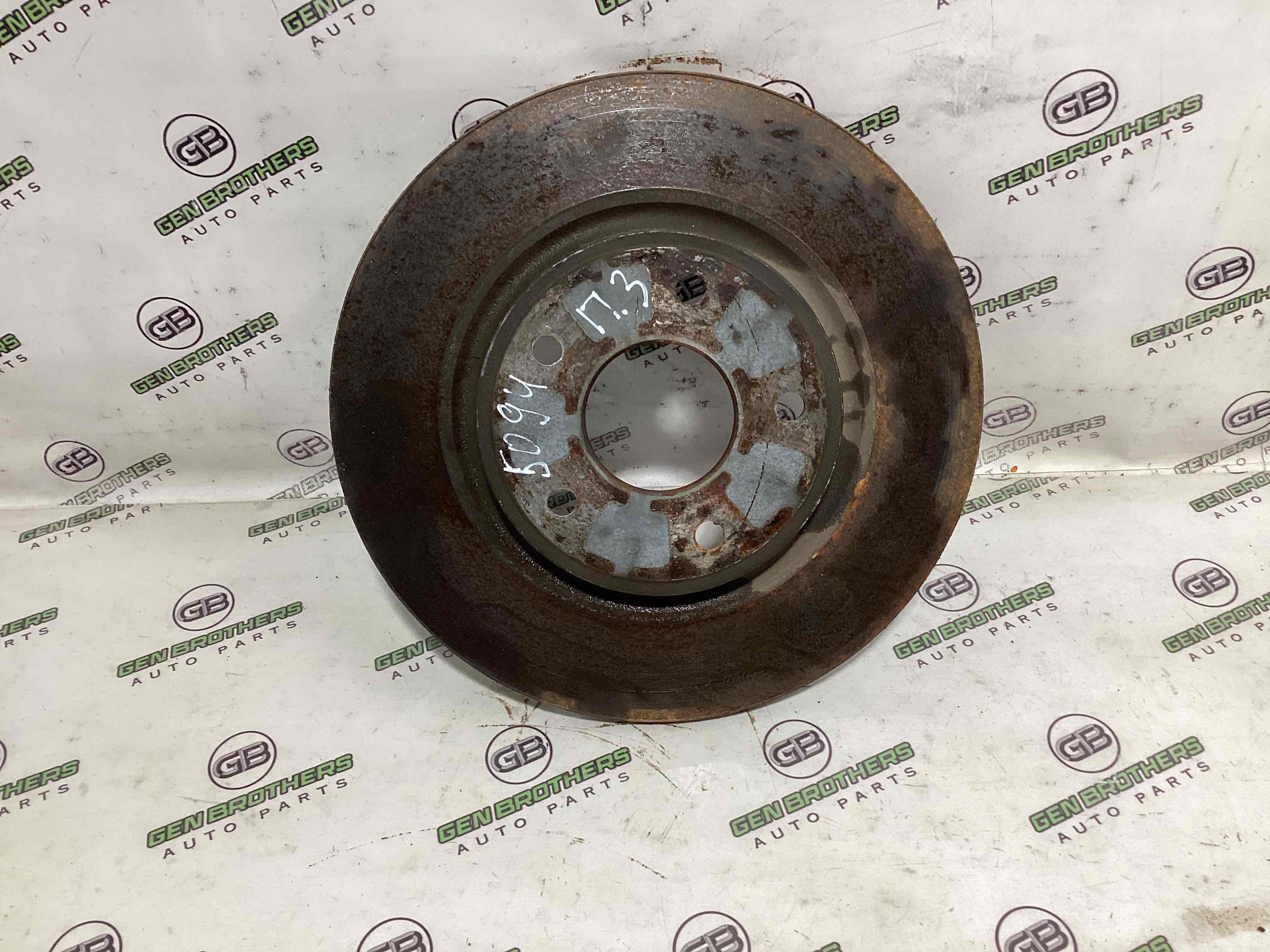 Диск тормозной задний