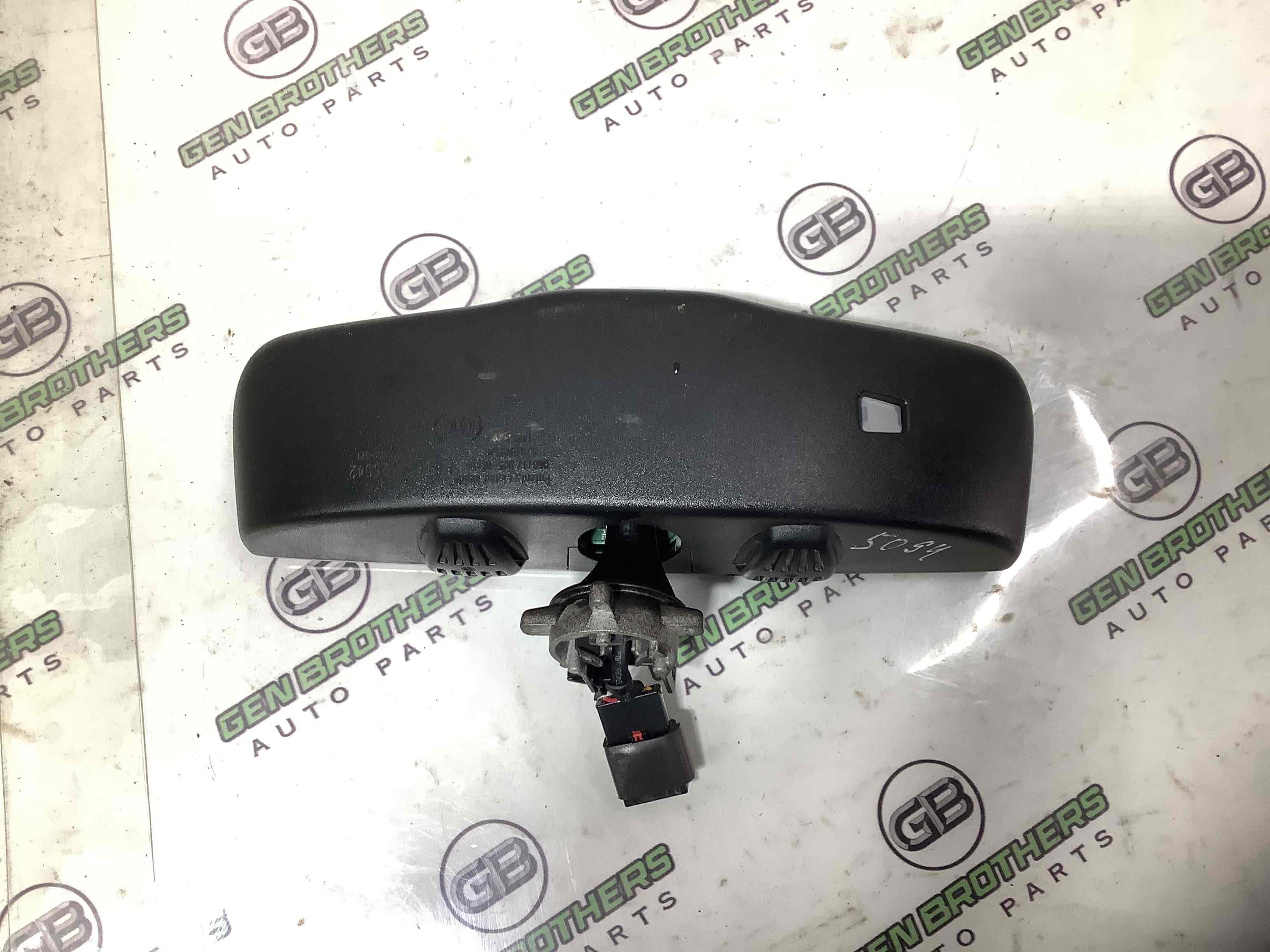 Зеркало салона, корпус, крепеж, накладка