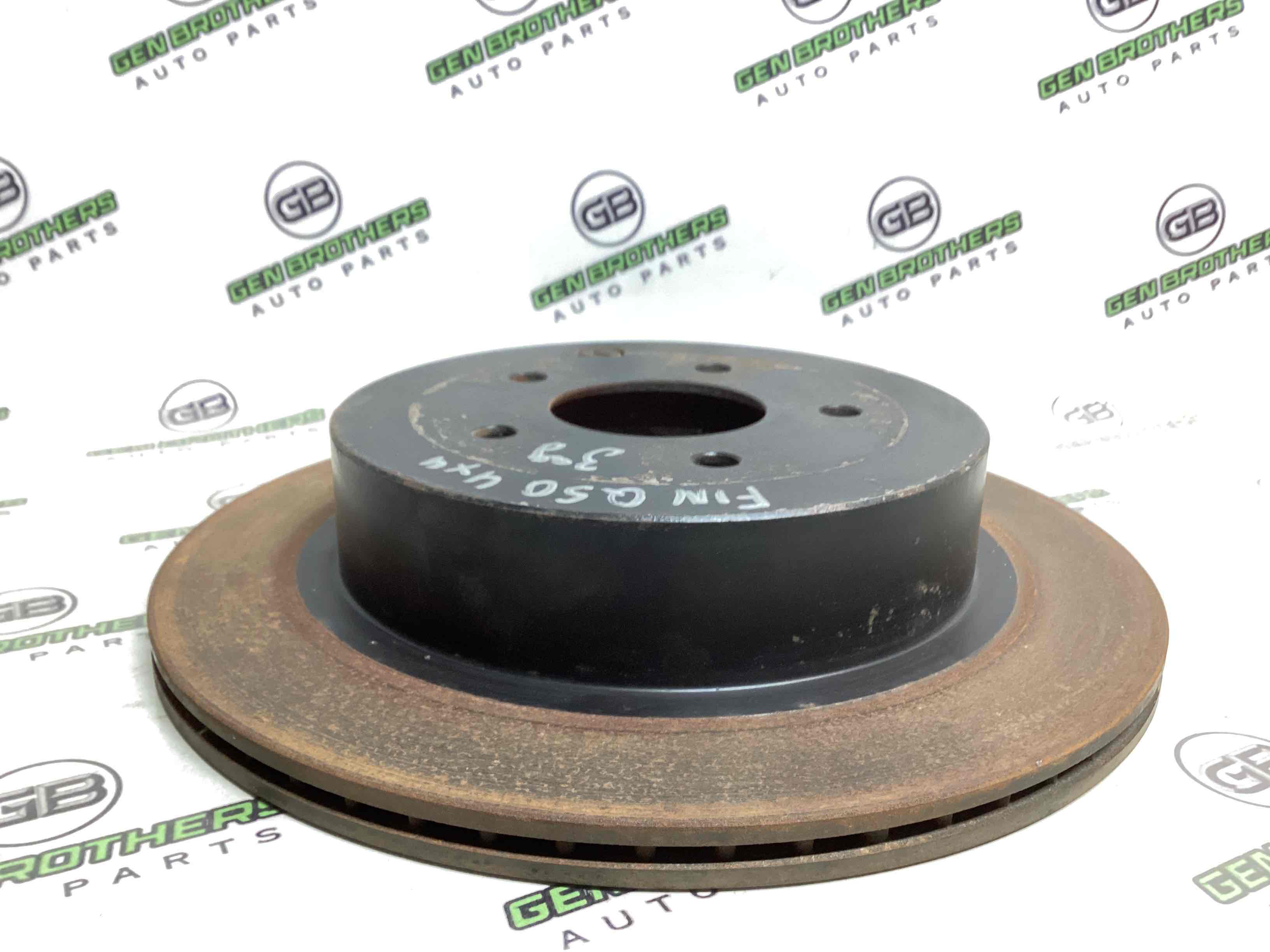 Диск гальмівний задній