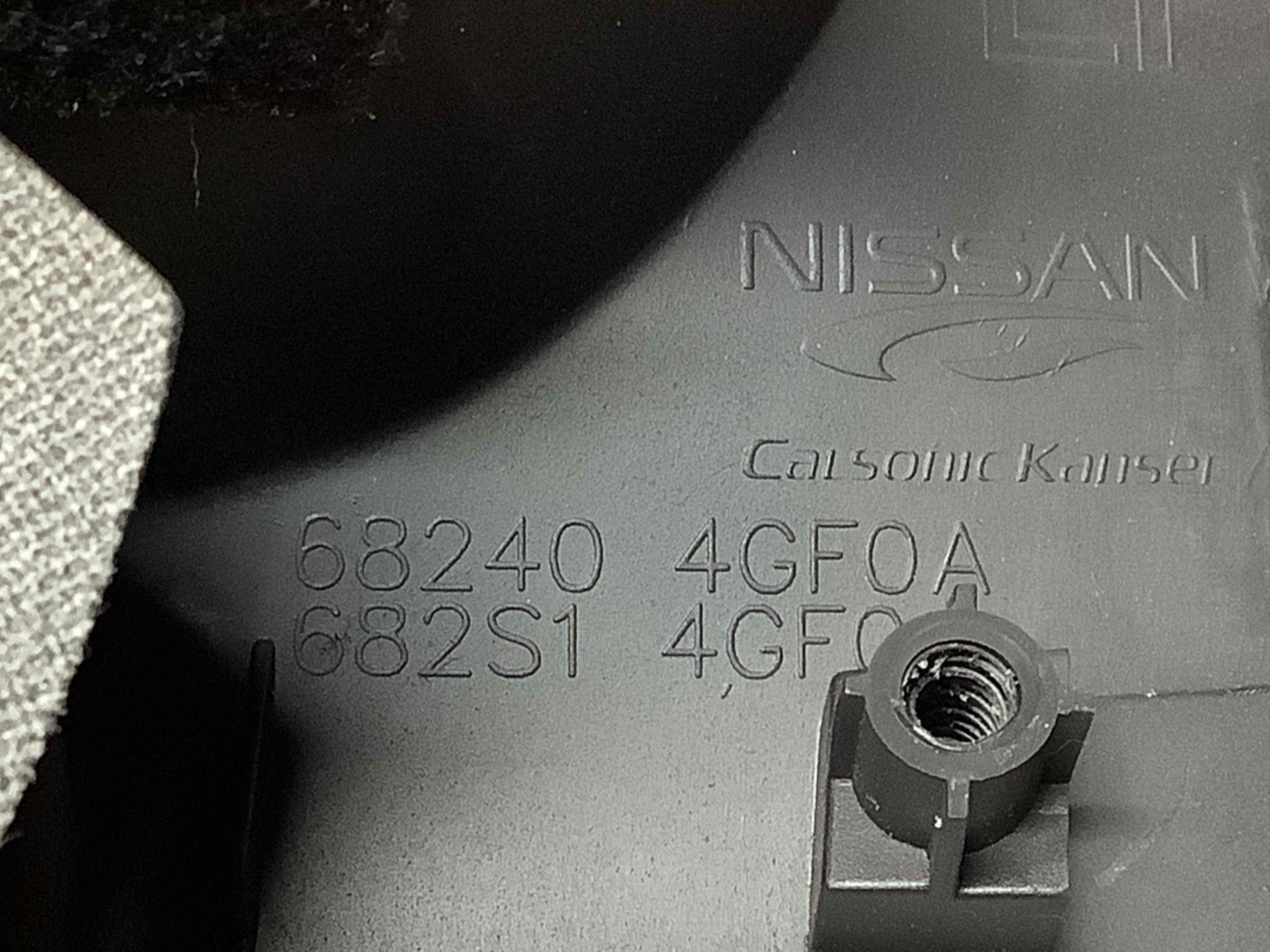 Накладка щитка приладів