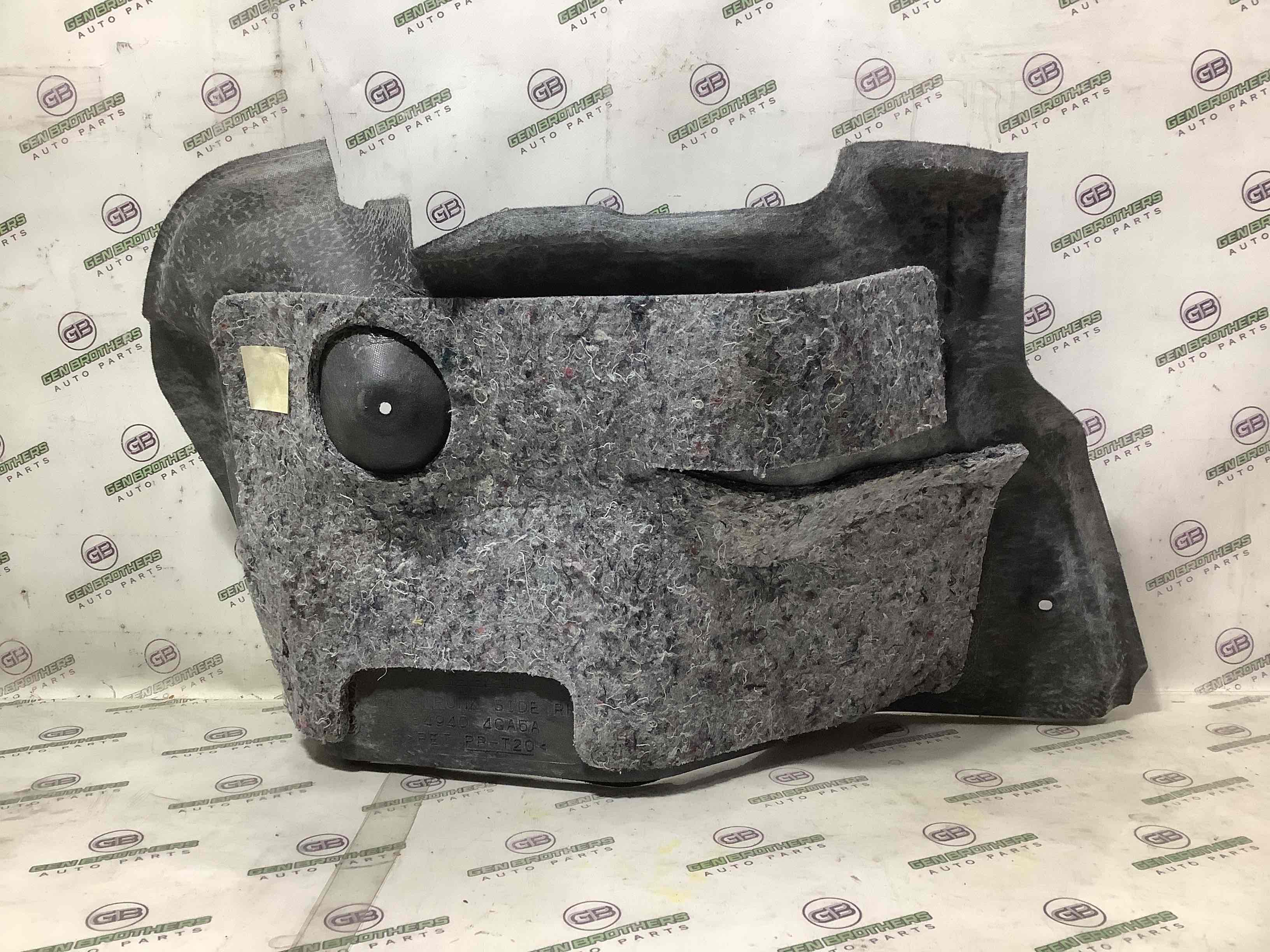 Елементи оздоблення багажника