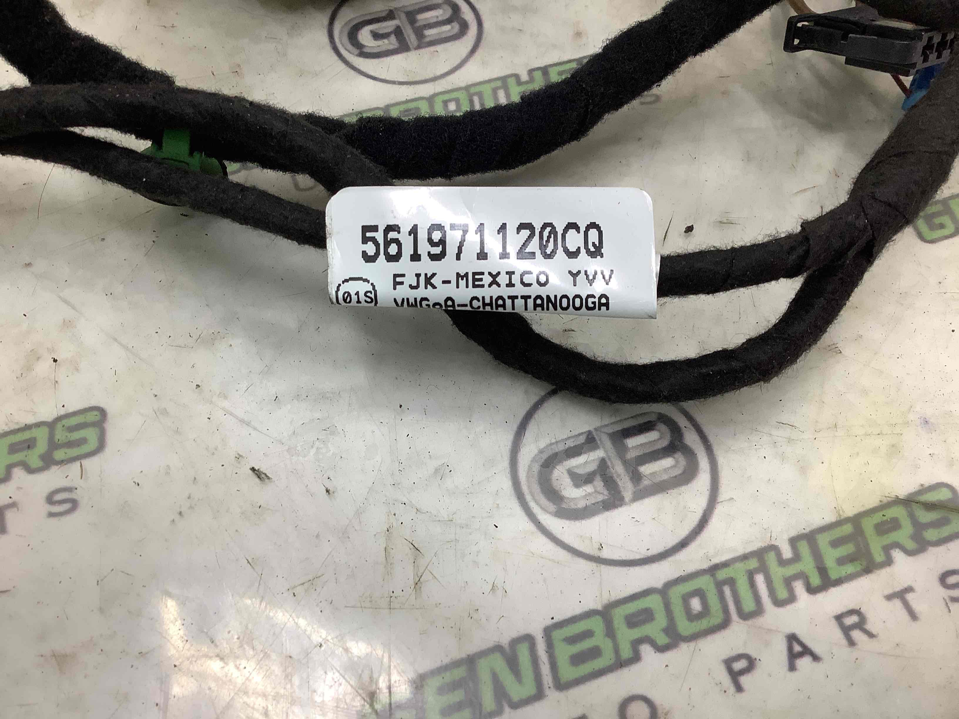 Електропроводка дверей, кришки багажника коса