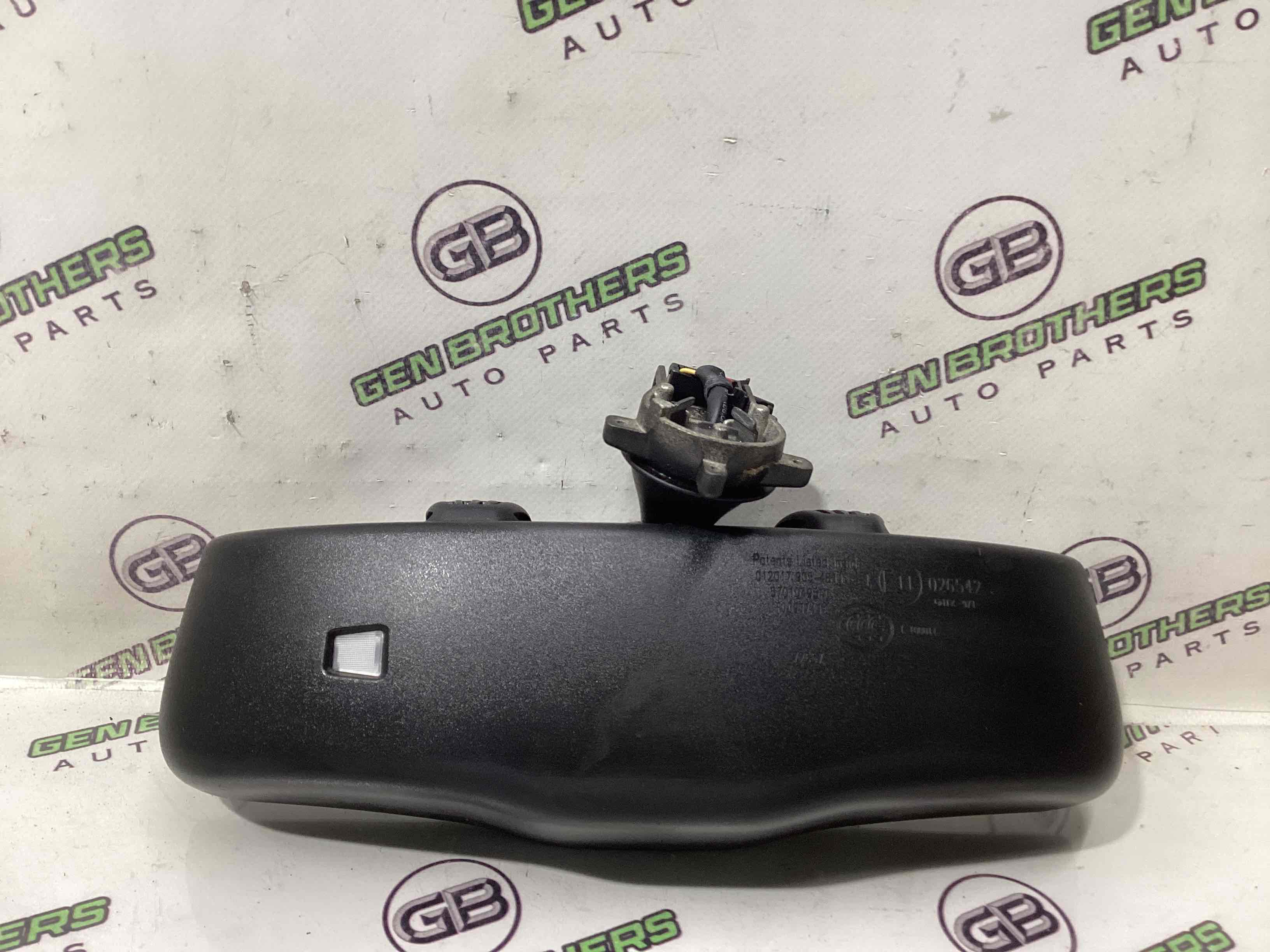 Зеркало салона, корпус, крепеж, накладка