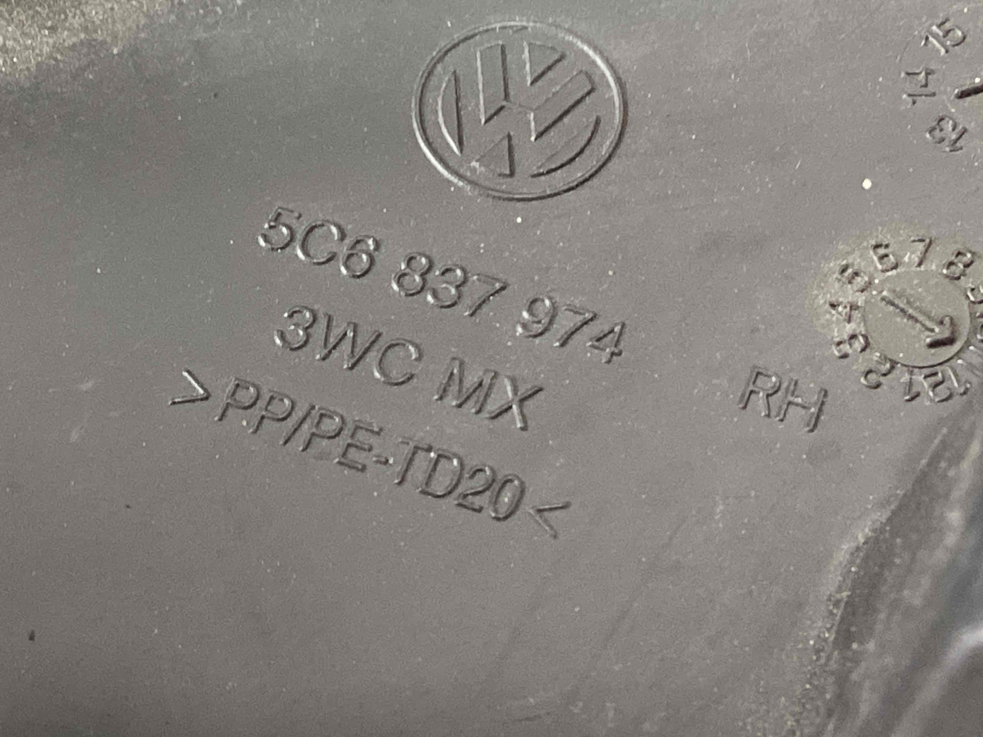 Корпус, накладка, кріплення правого дзеркала