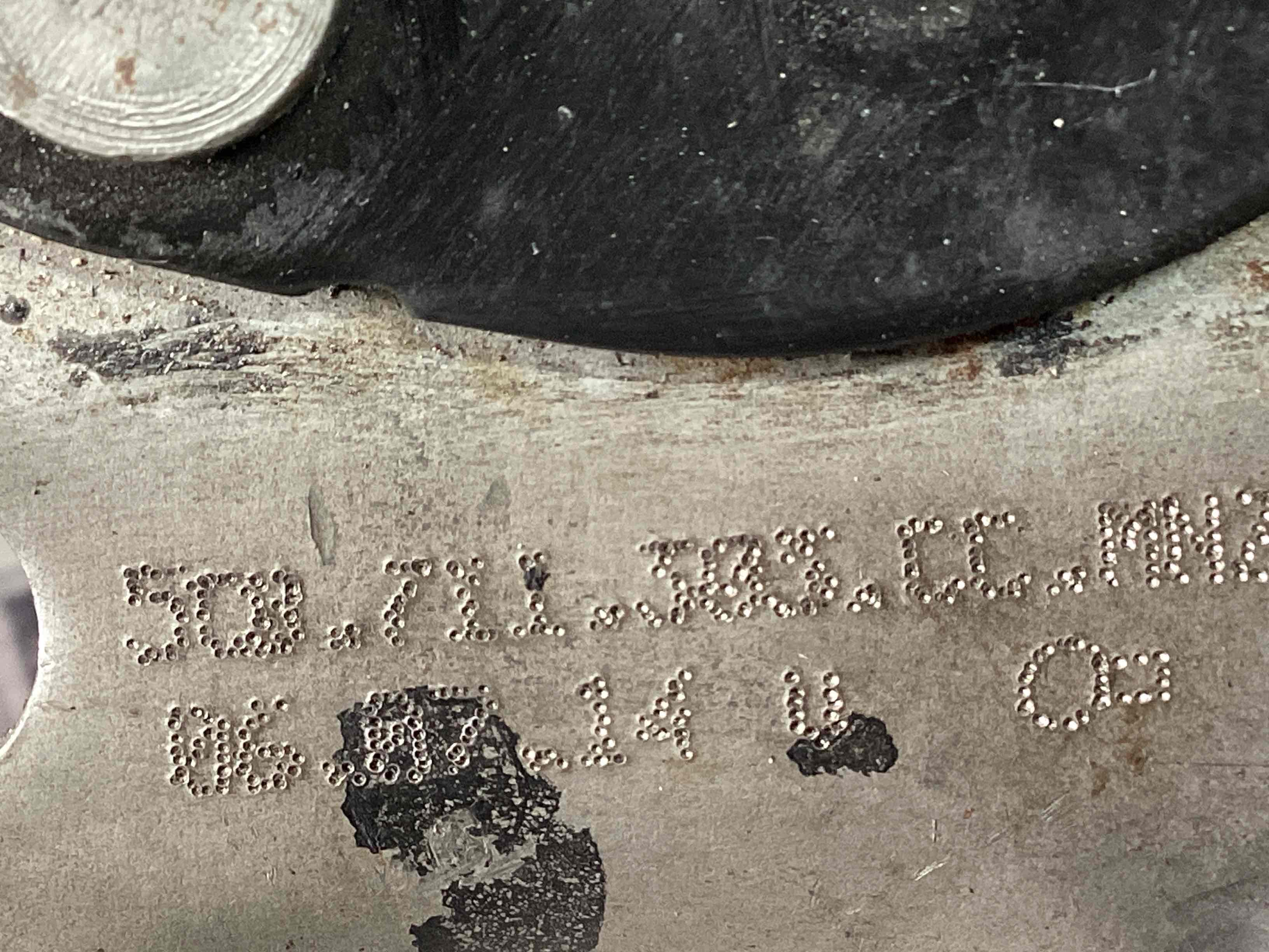 Важель ручного гальма