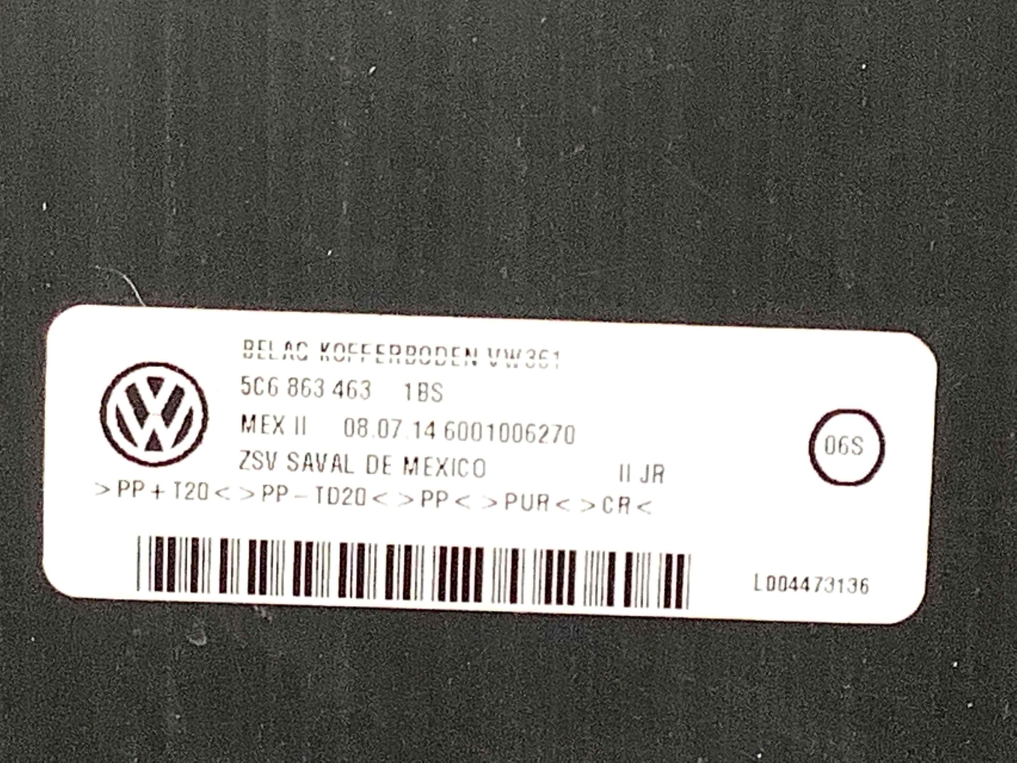 Підлогове покриття багажника, полиця багажника