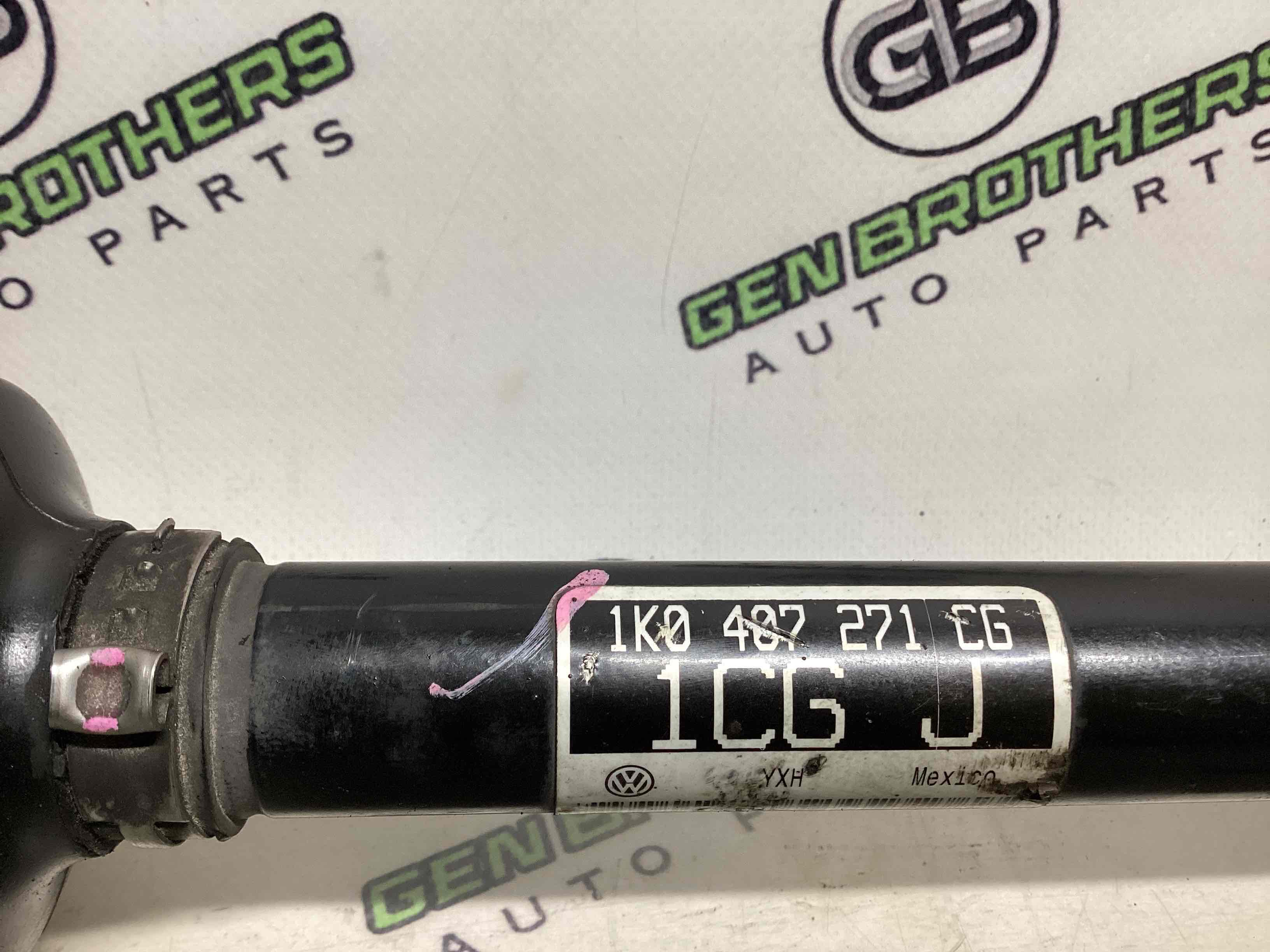 Піввісь передня ліва привідний вал, ШРУС