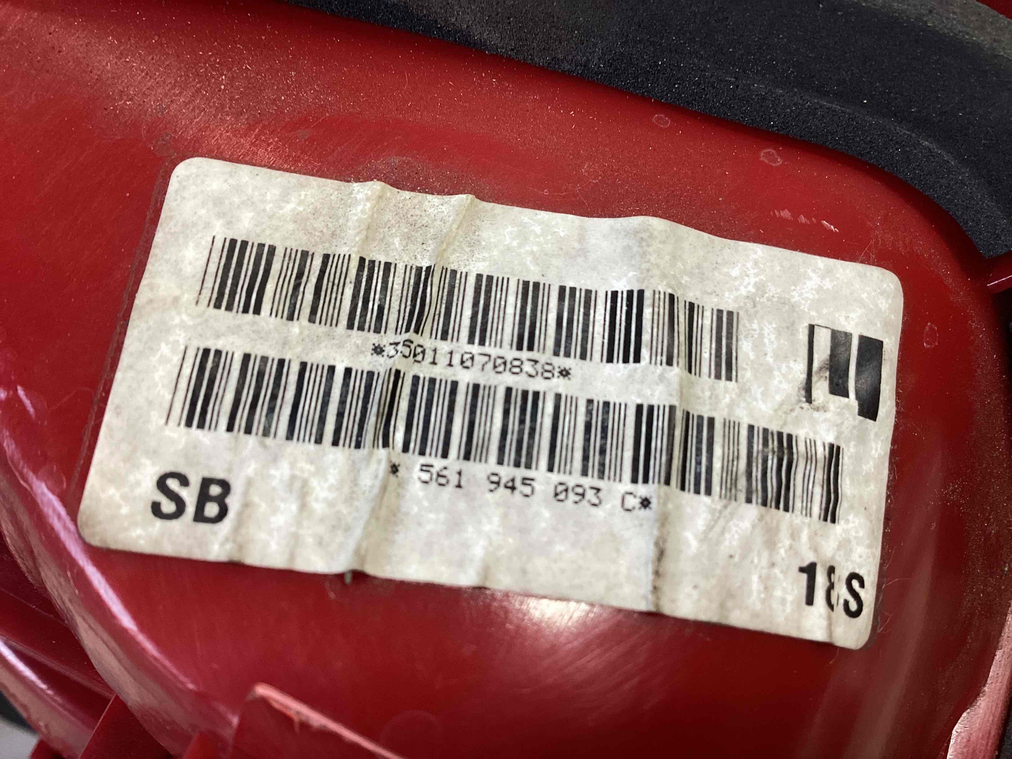 Ліхтар задній лівий