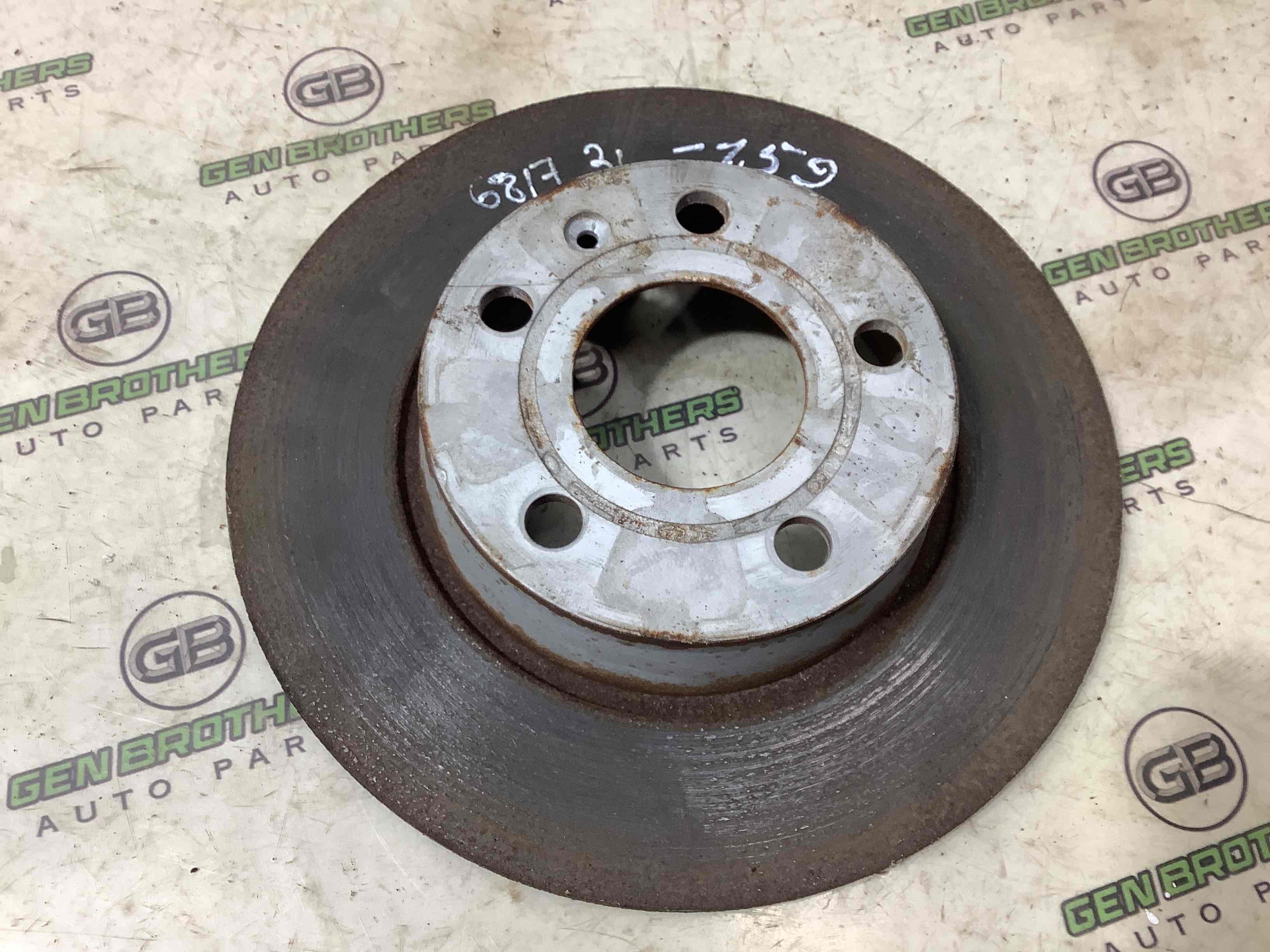 Диск гальмівний задній