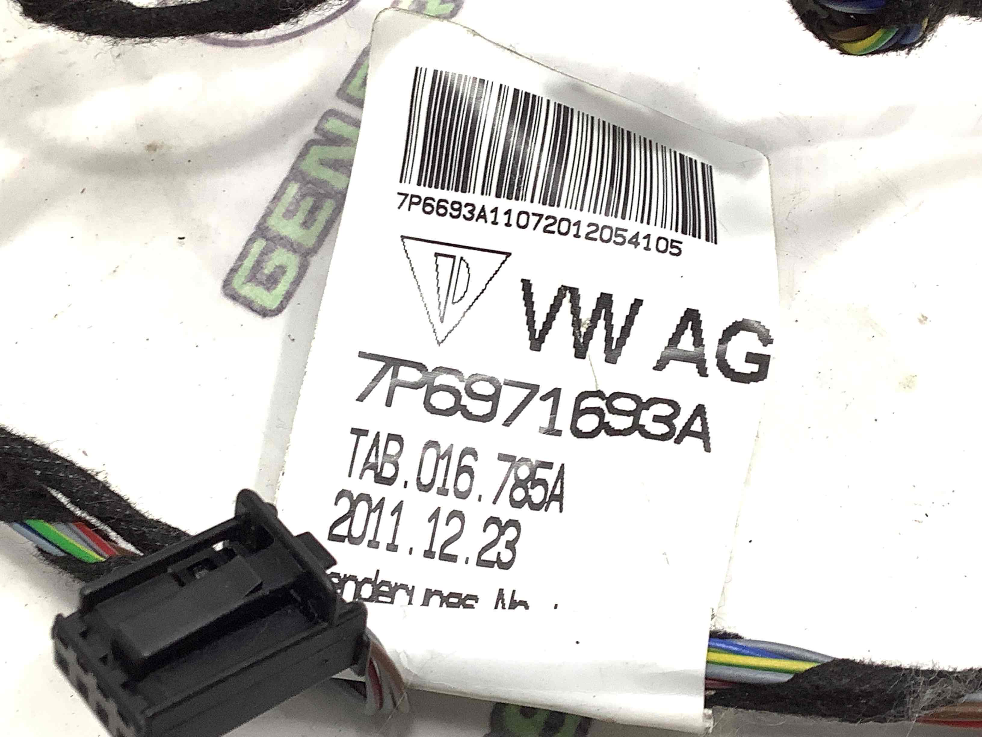 Електропроводка дверей, кришки багажника коса