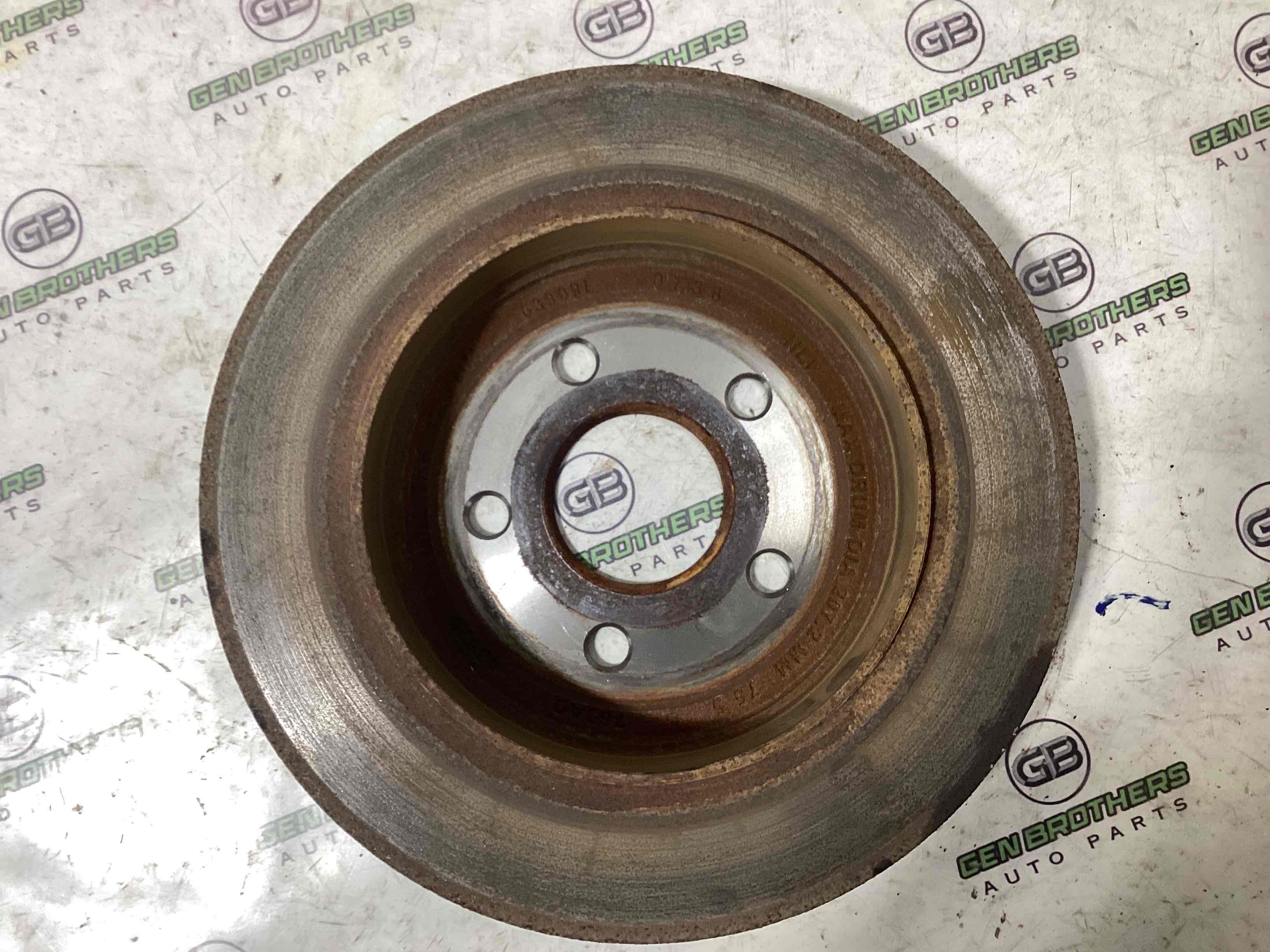 Диск гальмівний задній