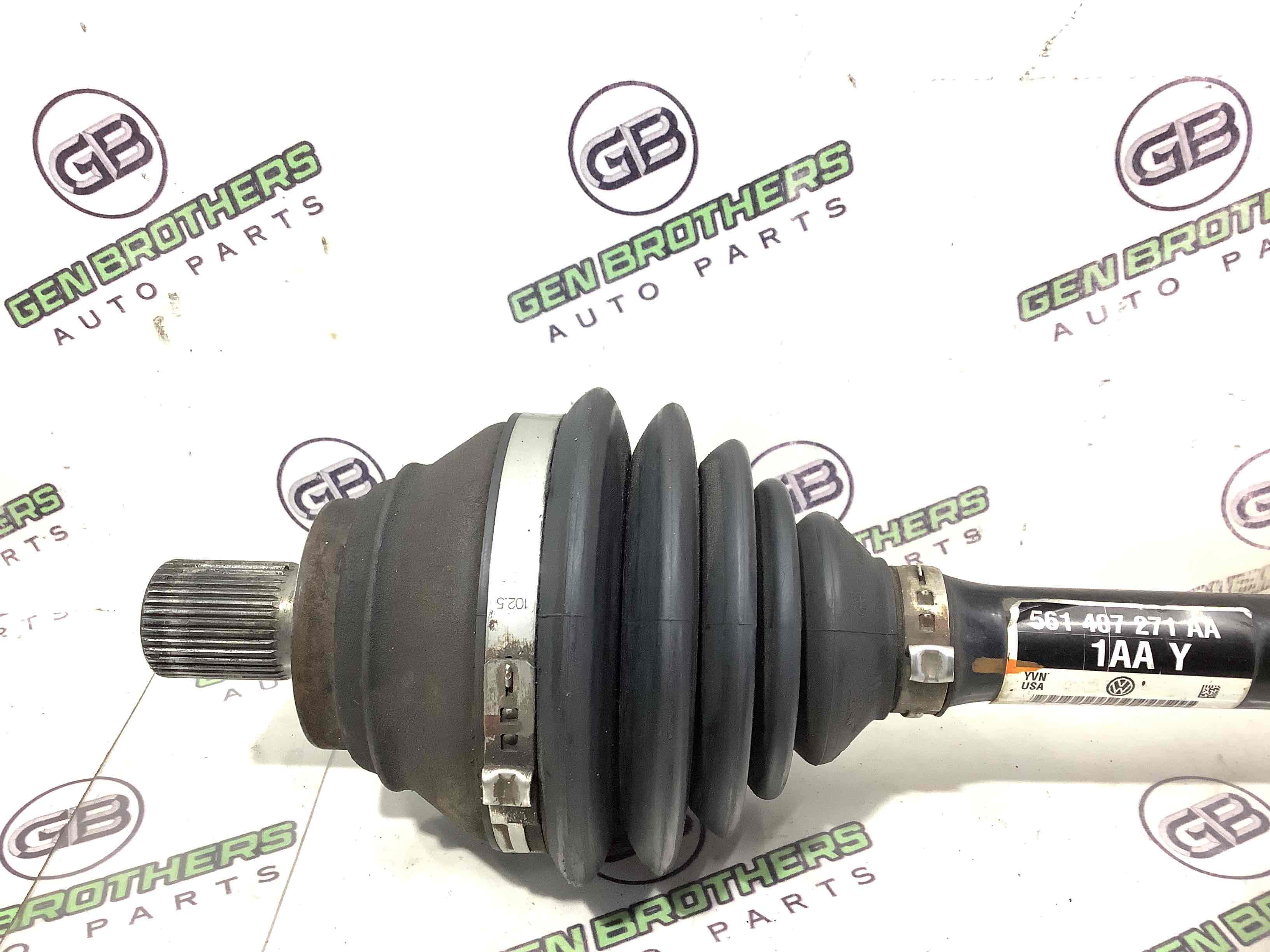 Піввісь передня ліва привідний вал, ШРУС